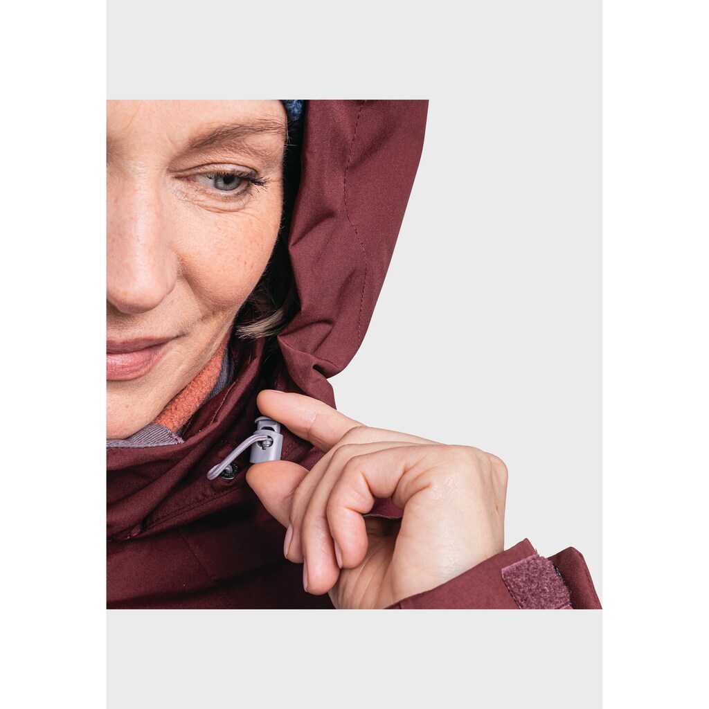 Schöffel Doppeljacke »3in1 Jacket Partinello L«, mit Kapuze