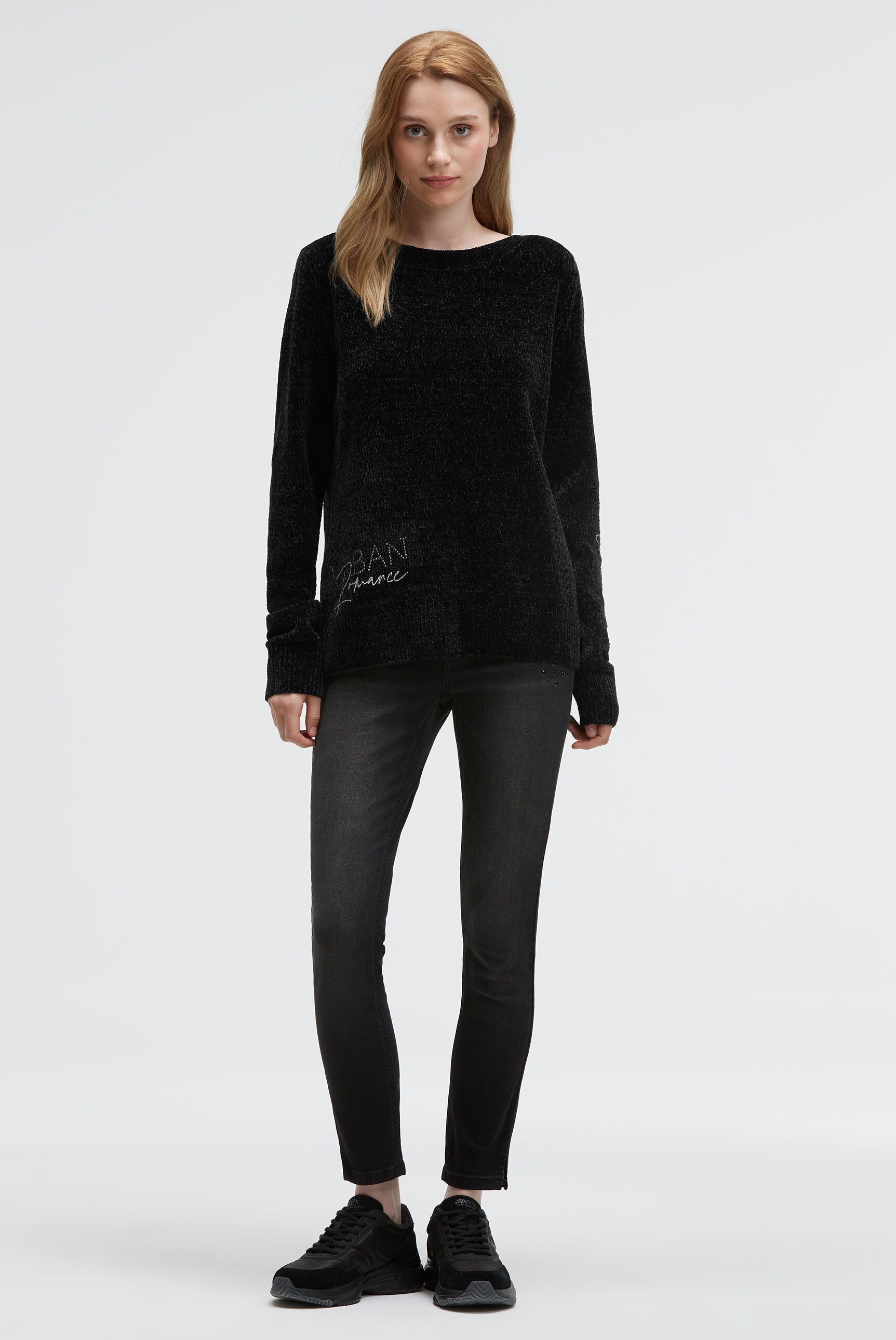 Thumbnail - SOCCX Rundhalspullover mit U-Boot-Ausschnitt