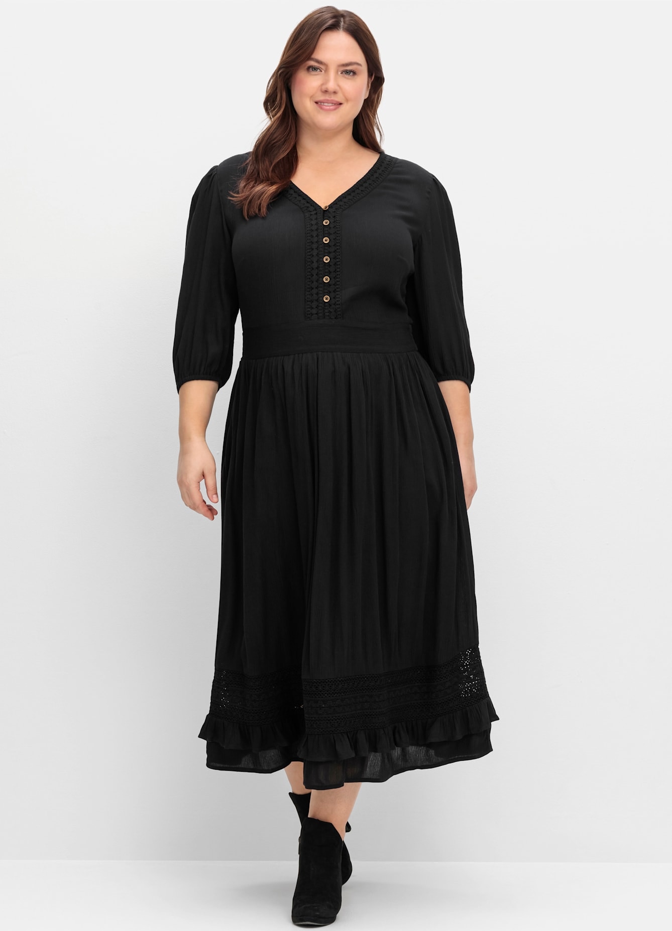 sheego by Joe Browns Maxikleid "Maxikleid" günstig online kaufen