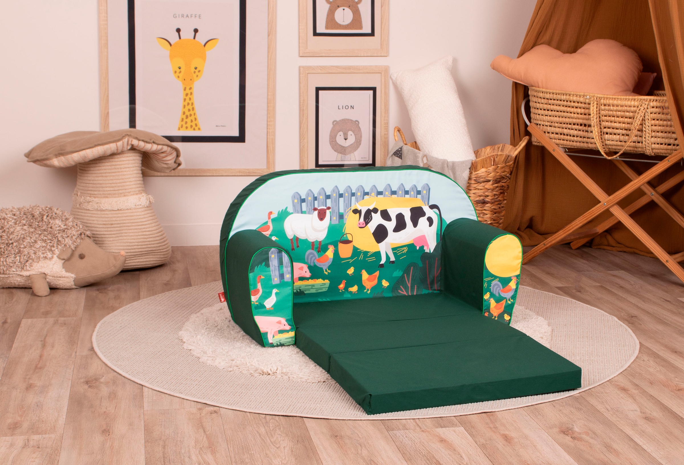 Knorrtoys® Sofa »Bauernhof«, für Kinder; Made in Europe