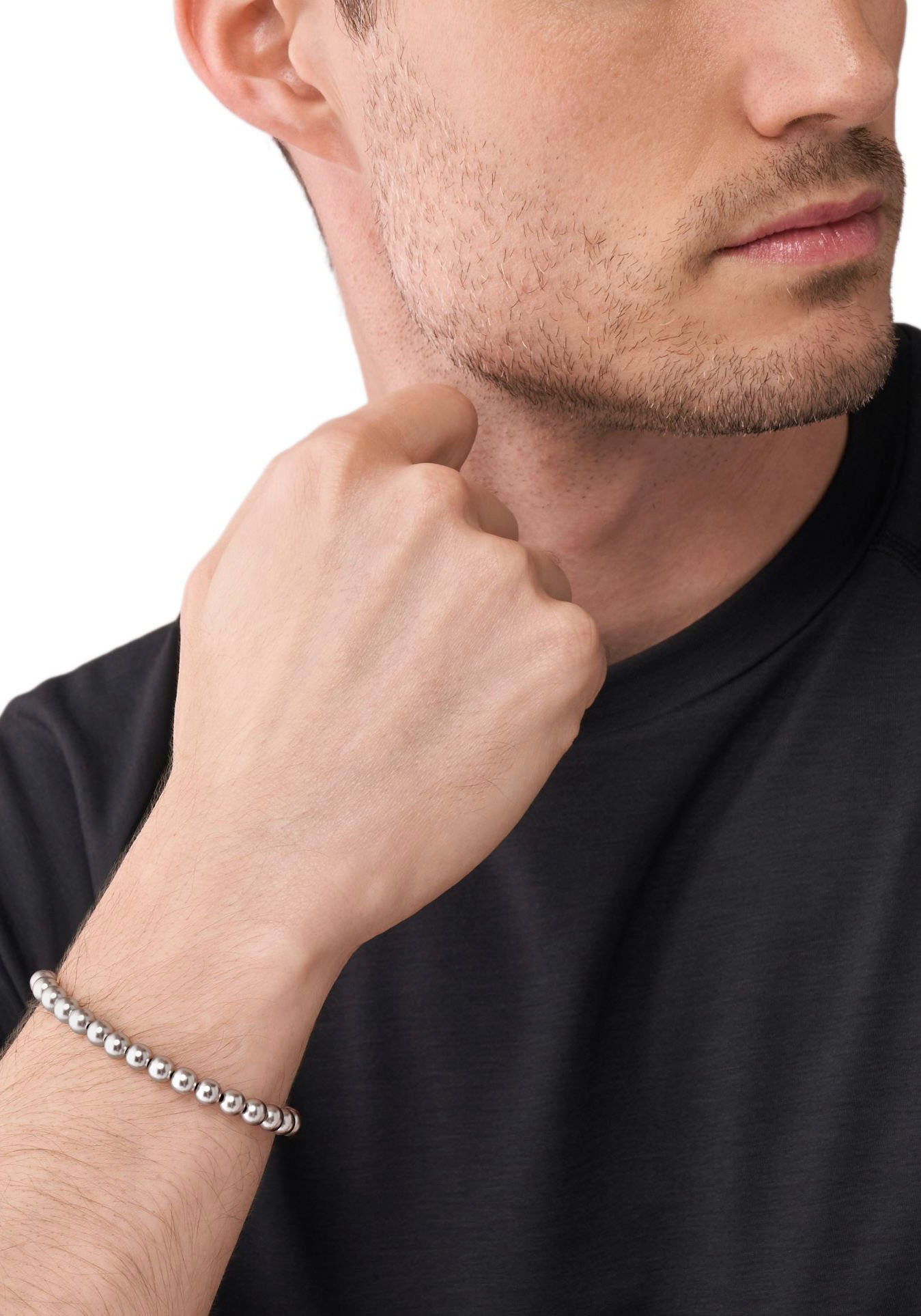 ARMANI EXCHANGE Armband »AXG0118040, AXG0119710«, mit Glasperle
