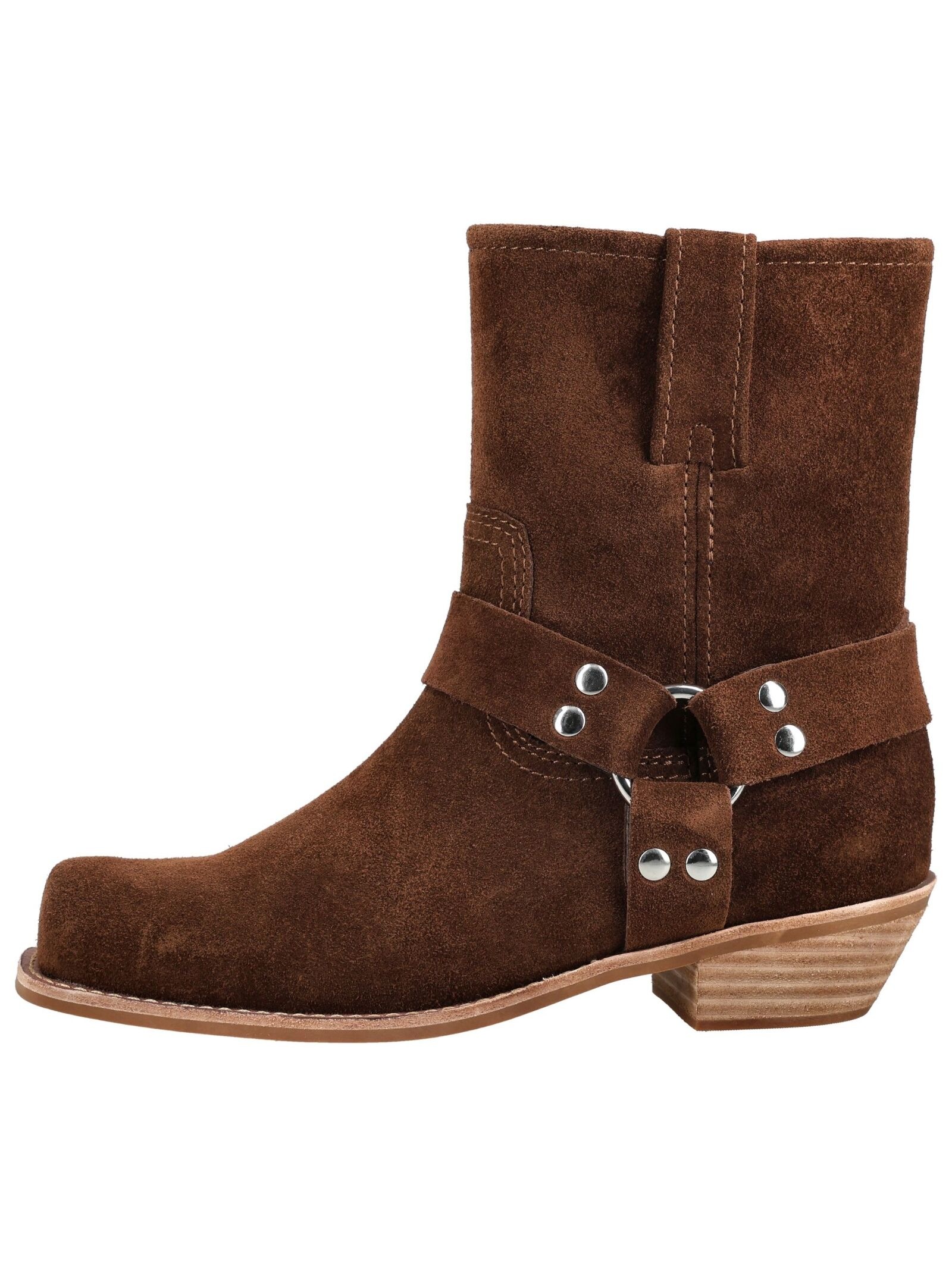 Jeffrey Campbell Bikerboots "Jeffrey Campbell Stiefelette Veloursleder" günstig online kaufen