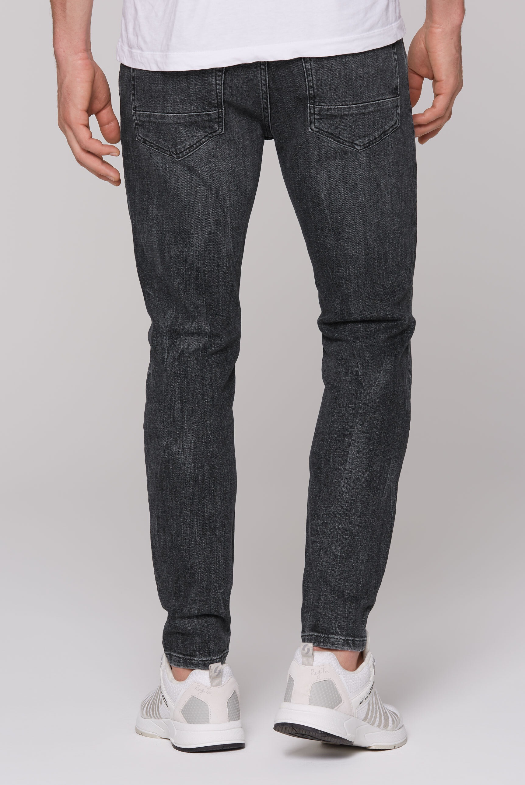 CAMP DAVID Slim-fit-Jeans, mit zwei Leibhöhen