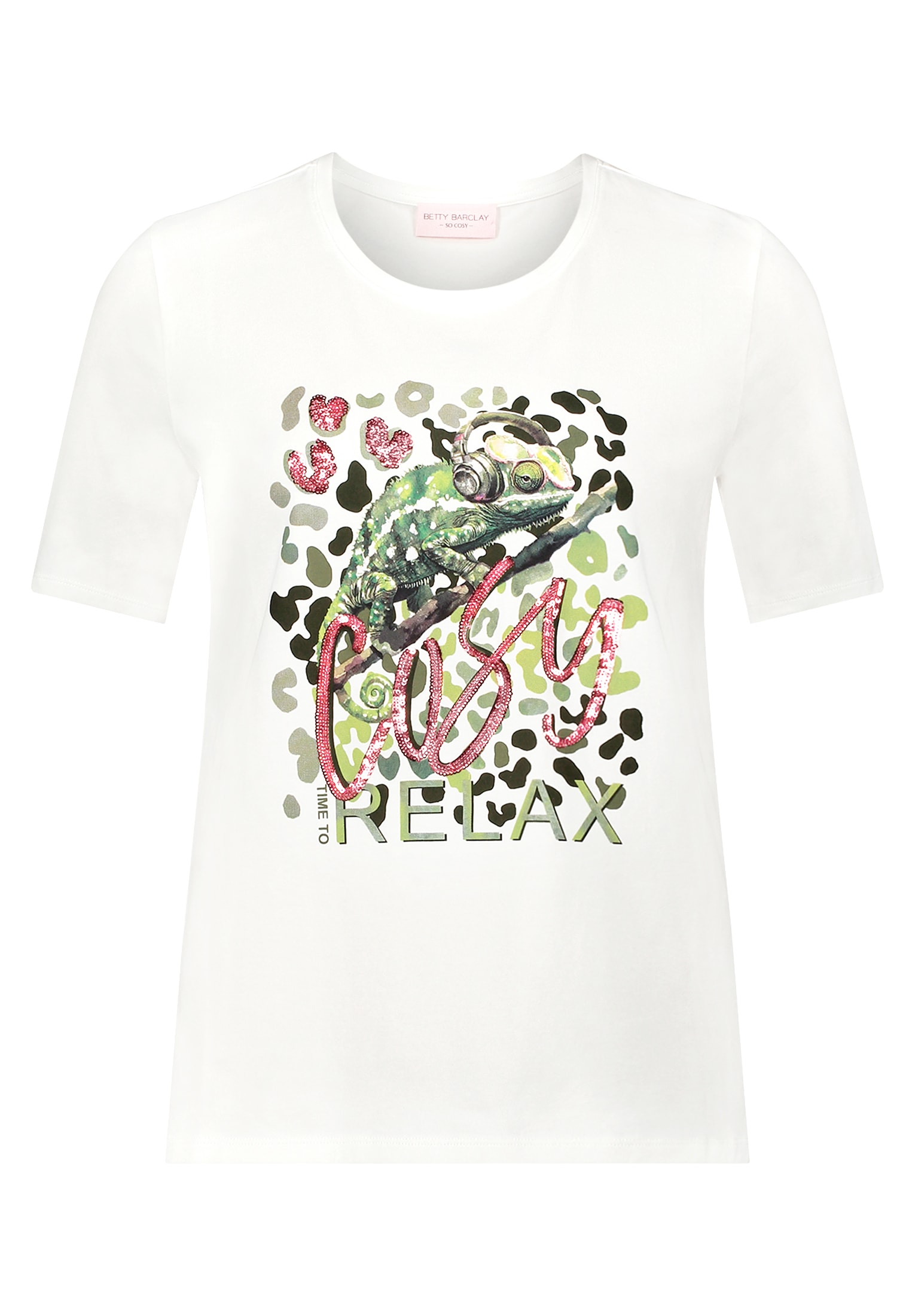 Betty Barclay Kurzarmshirt »Damen mit Aufdruck« 1 tlg.