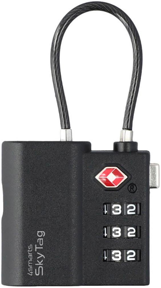 4smarts GPS-Tracker »Standort-Finder SkyTag TSA Lock«