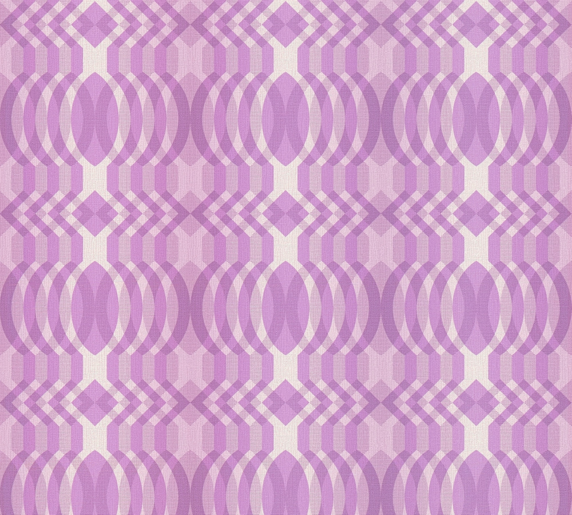 A.S. Création Vliestapete »Retro Chic 3D-Tapete Mustertapete Wellenoptik 3D« matt strukturiert Vliestapete Comic für Schlafzimmer Küche Wohnzimmer 3D Design modern