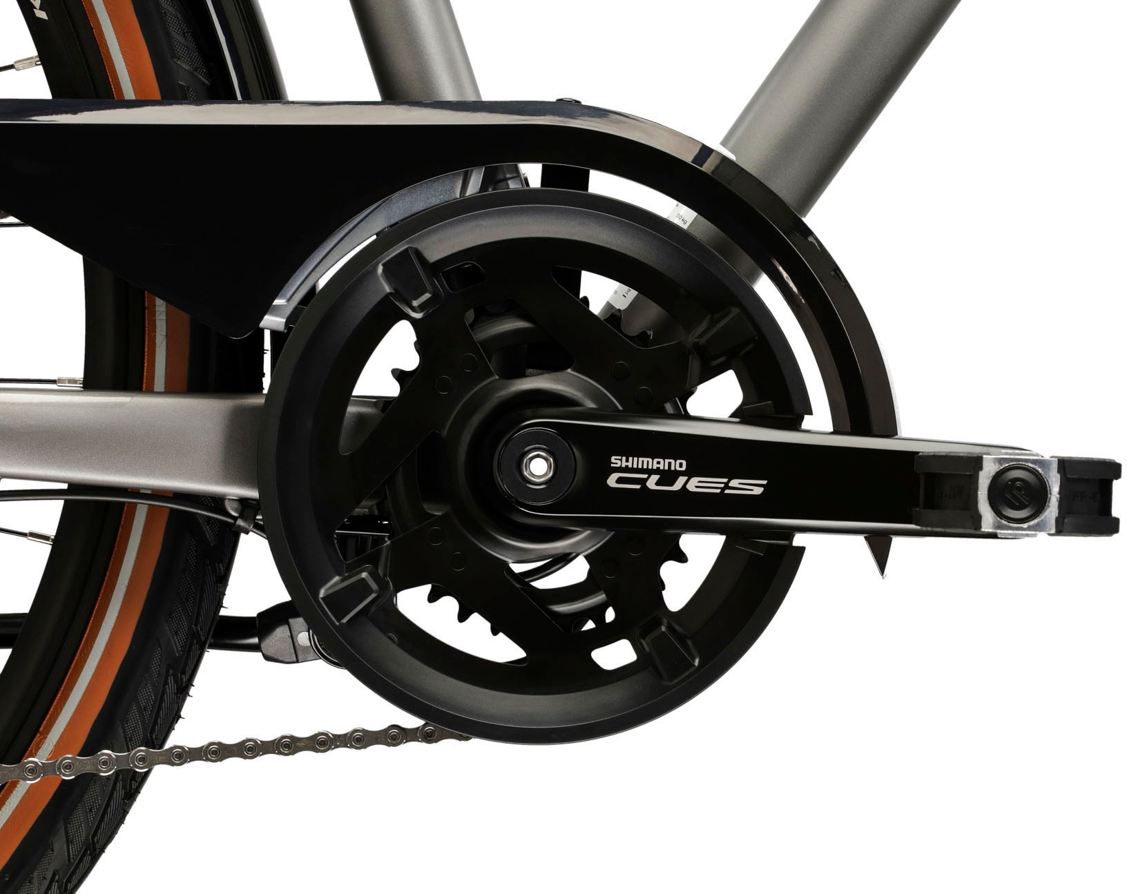 Kross Trekkingrad »KROSS Trekkingrad 28" Trans 5.0 ULT.RA silver 18 Gänge« 18 Gang Shimano CUES U3020 Schaltwerk Kettenschaltung