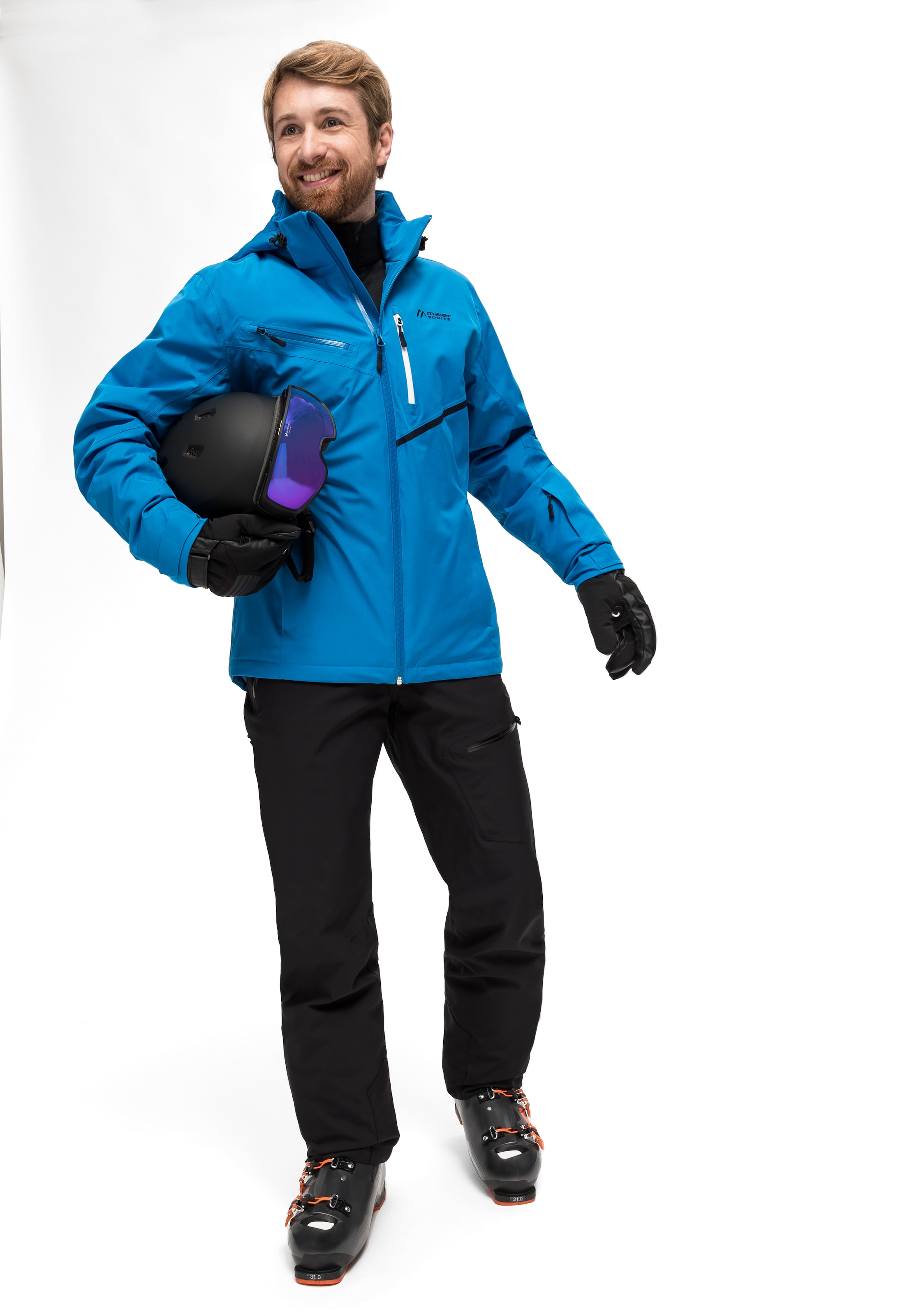 für wasserdichte winddichte atmungsaktive BAUR Ski-Jacke, | und Herren Winterjacke Skijacke ▷ Maier Sports »Isidro«,