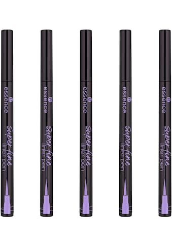 Essence Eyeliner »super fine liner pen« (Set 5...