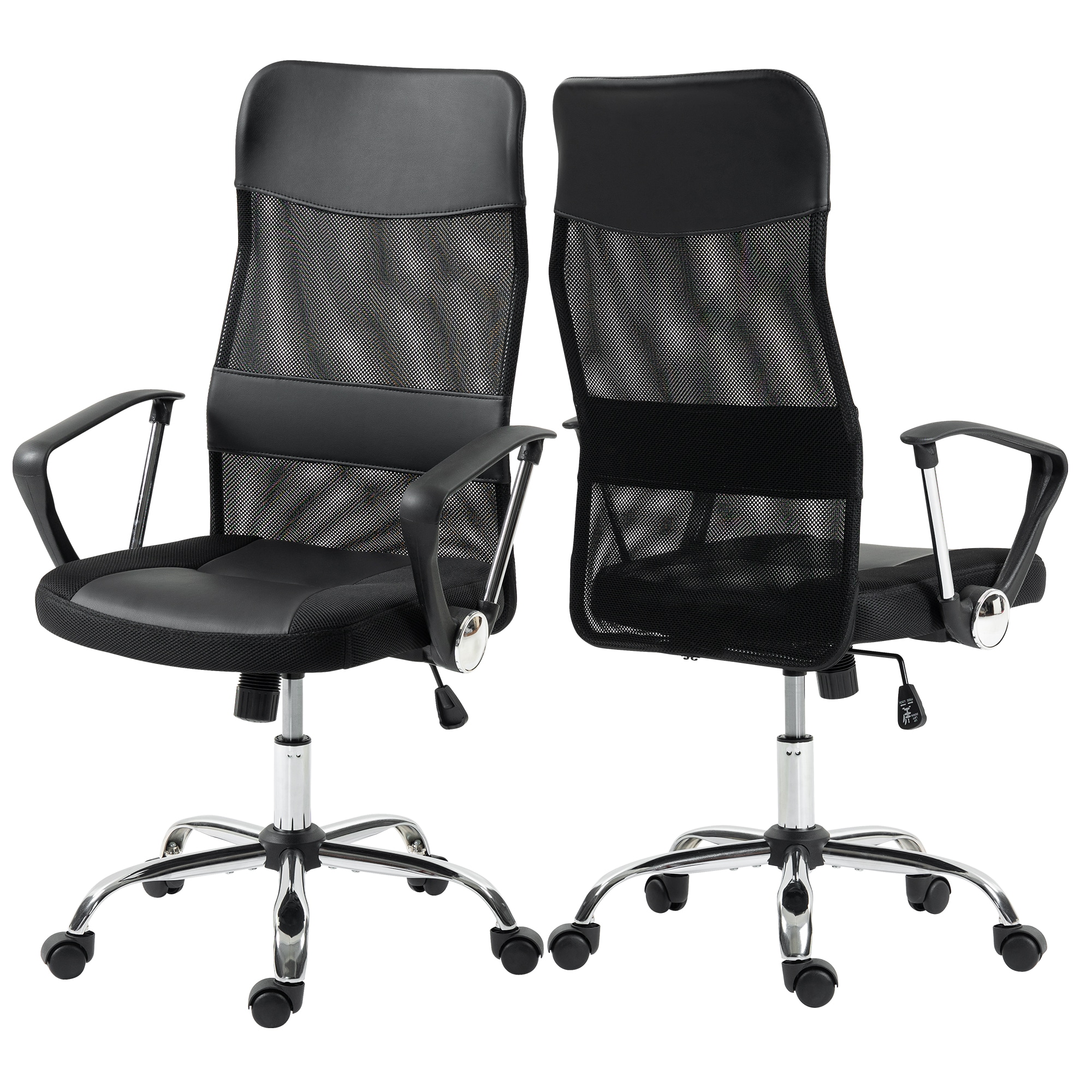 Duo Collection Bürostuhl »Regensburg« () mit verchromten Fußkreuz, Chefsessel