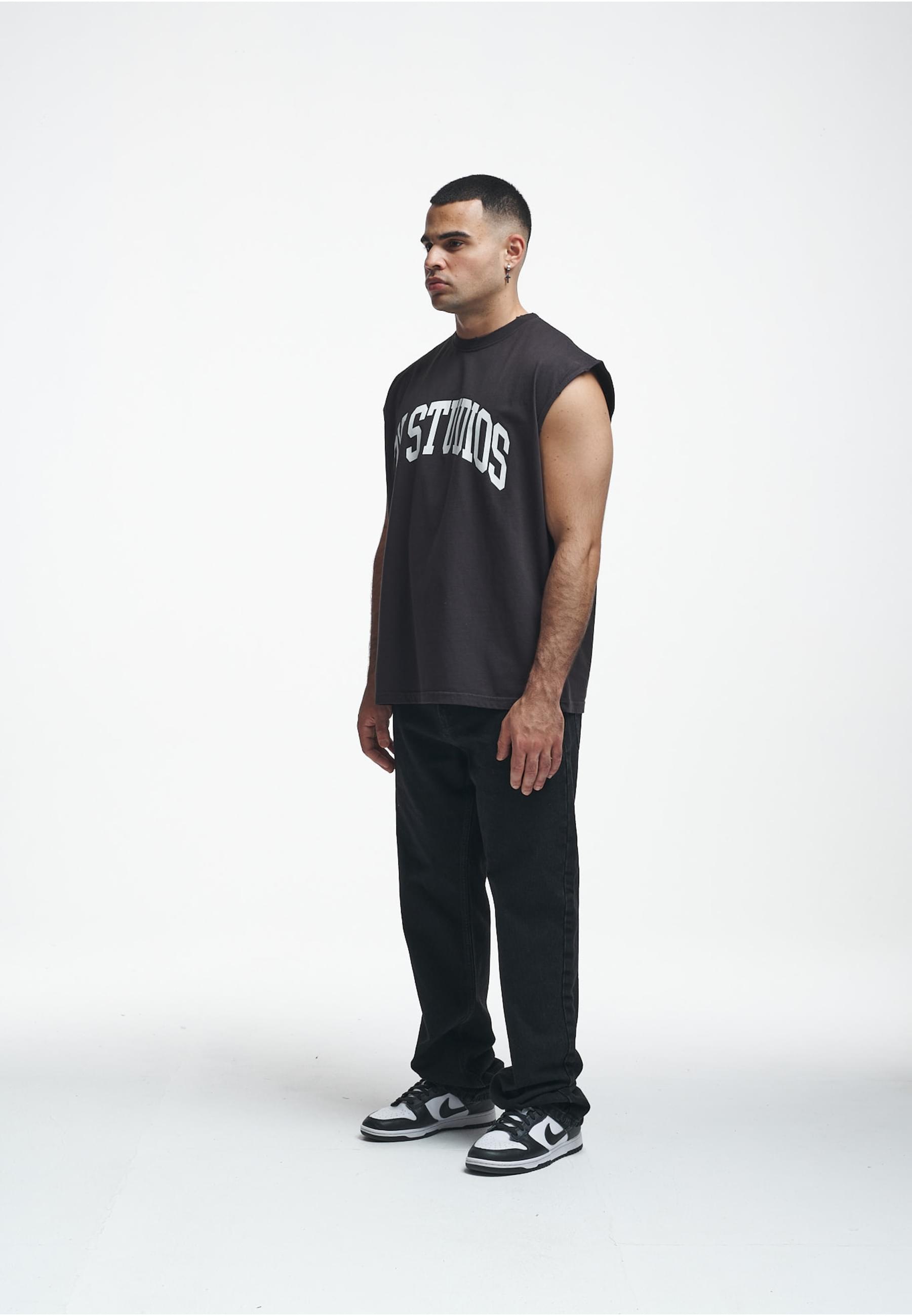 2Y Studios Tanktop »2Y Studios Herren 2Y Logo Oversize Sleeveless Shirt«, (1 tlg.)