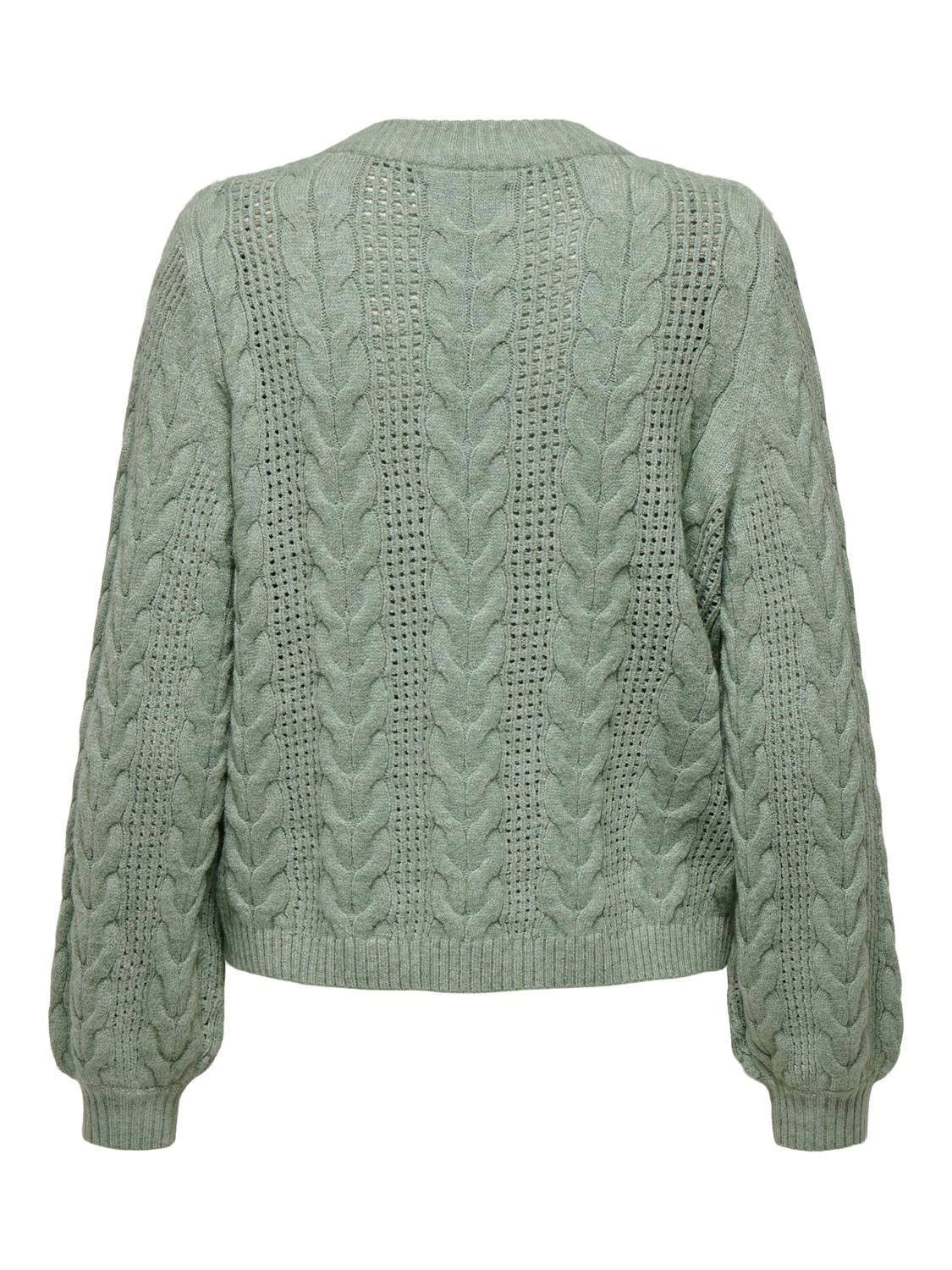 ONLY Rundhalspullover »ONLRUBINA LS CABLE O-NECK KNT NOOS«