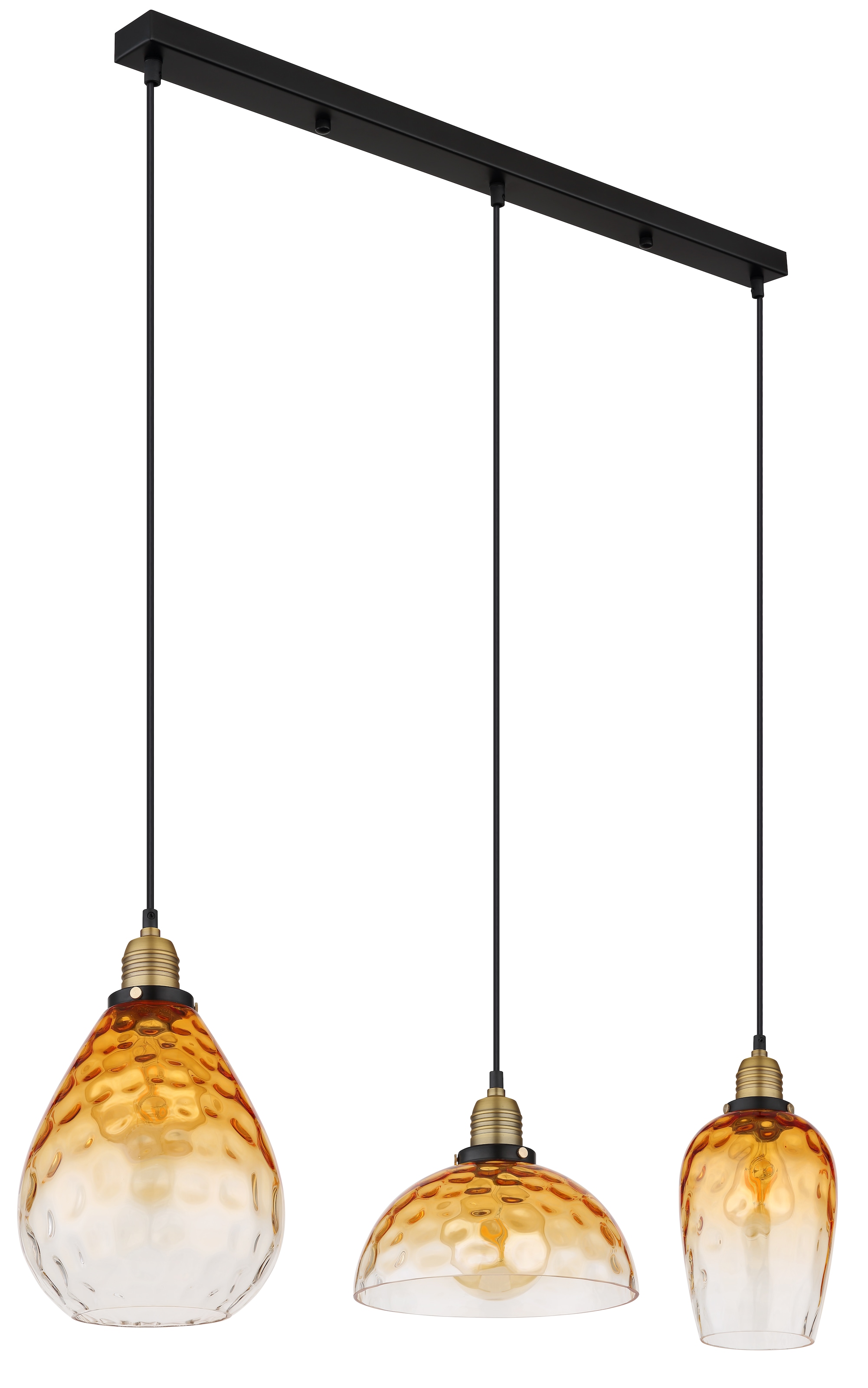 GLOBO LIGHTING Hängeleuchte »SALVY«, Leuchtmittel E27 | ohne Leuchtmittel, Hängelampe/Pendelleuchte/Esszimmer/Wohnzimmer/Esstisch
