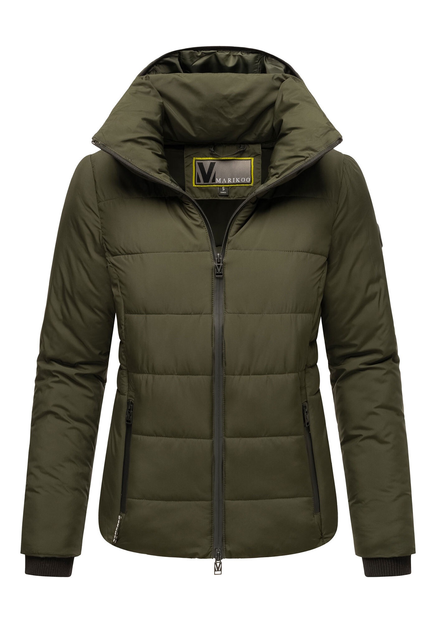 Thumbnail - Marikoo Steppjacke "Radaa" Mit Hohem und gefüttertem Kragen