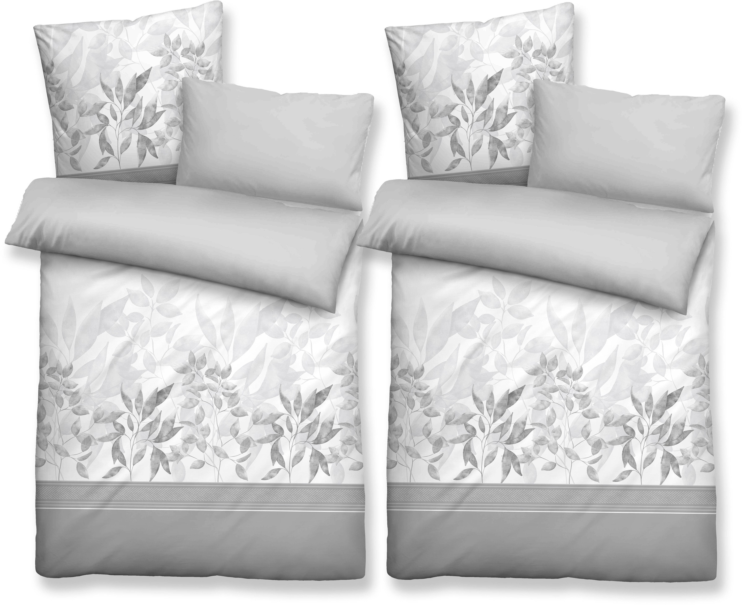 Biberna Wendebettwäsche "Azra" 6 Stk. tlg. feiner Glanz + weicher Griff, pf günstig online kaufen