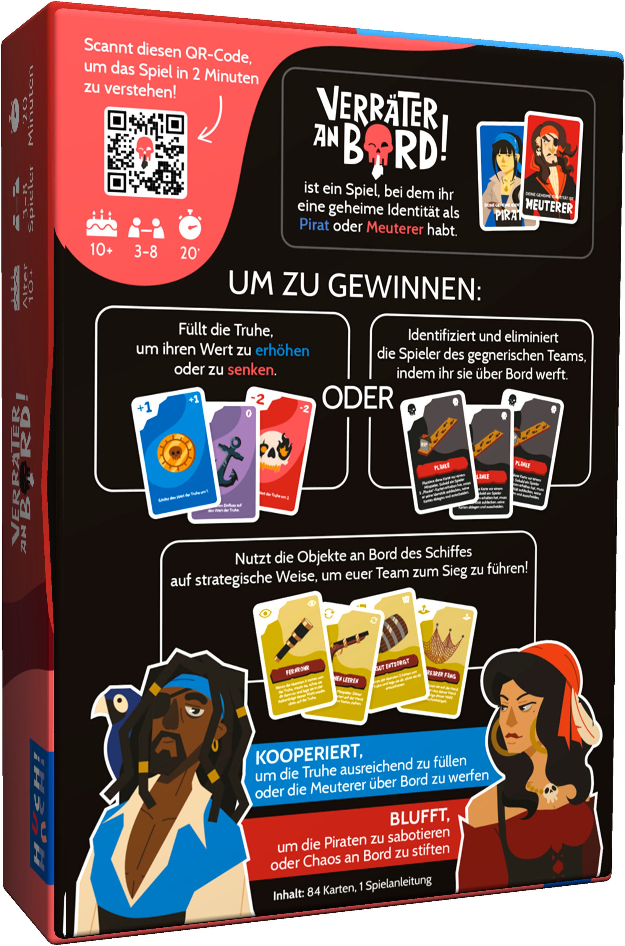 HUCH! Spiel »Verräter an Bord«