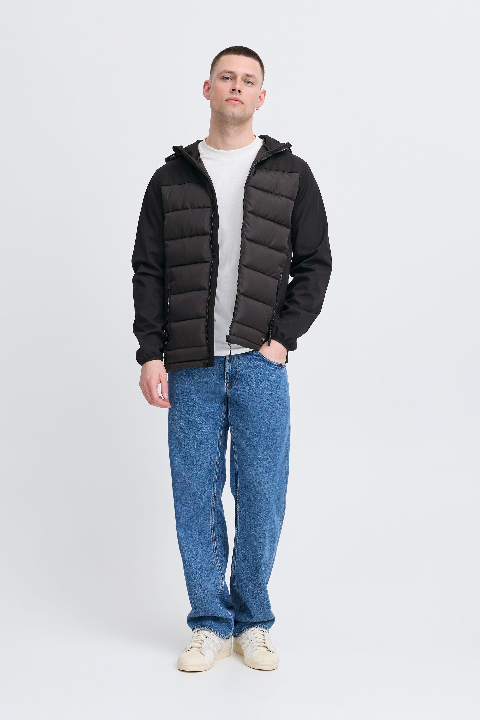 Thumbnail - Blend Steppjacke "BHEVIAN" mit Kapuze Klassische Steppjacke mit Taschen