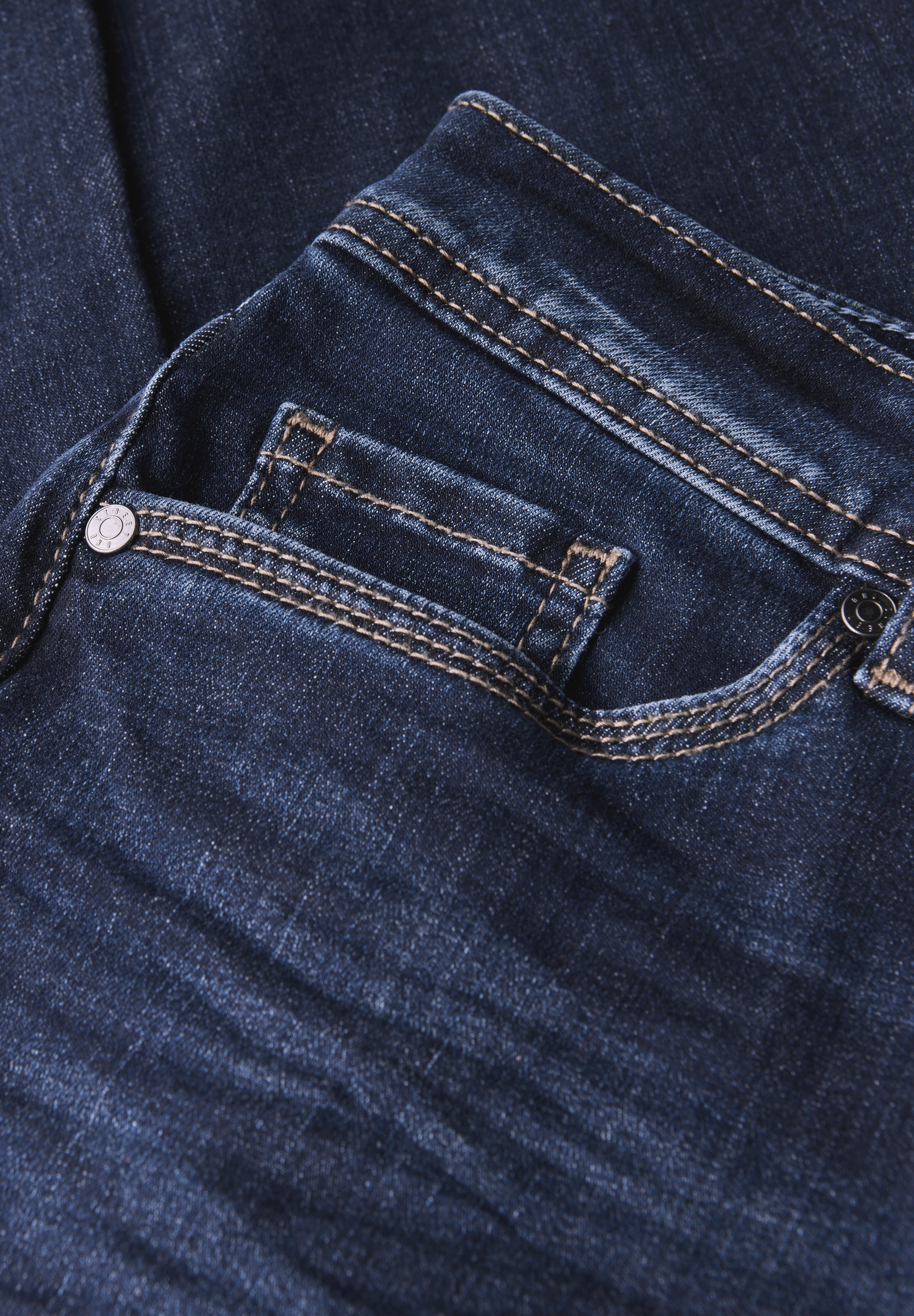 STREET ONE Slim-fit-Jeans, High Waist