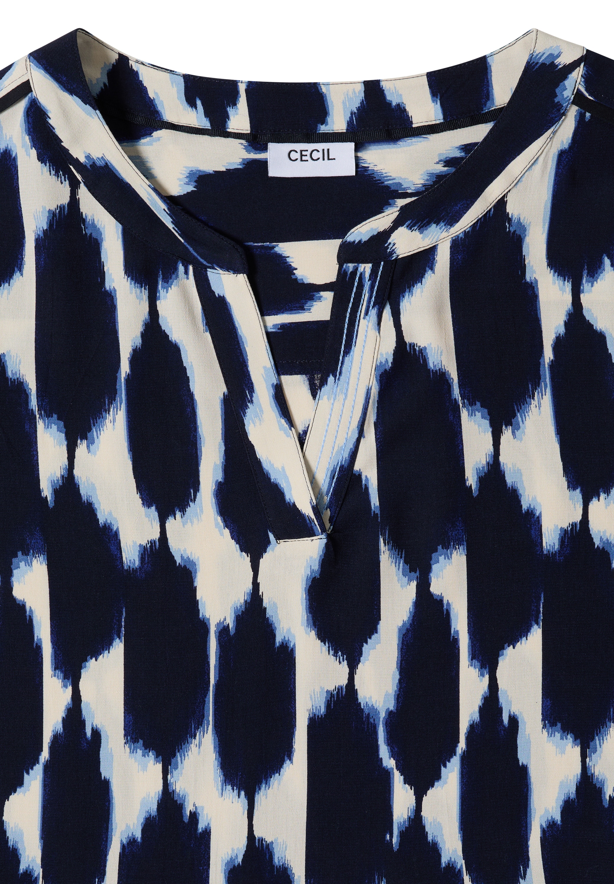Cecil Sommerkleid Ohne Taschen mit grafischem Muster
