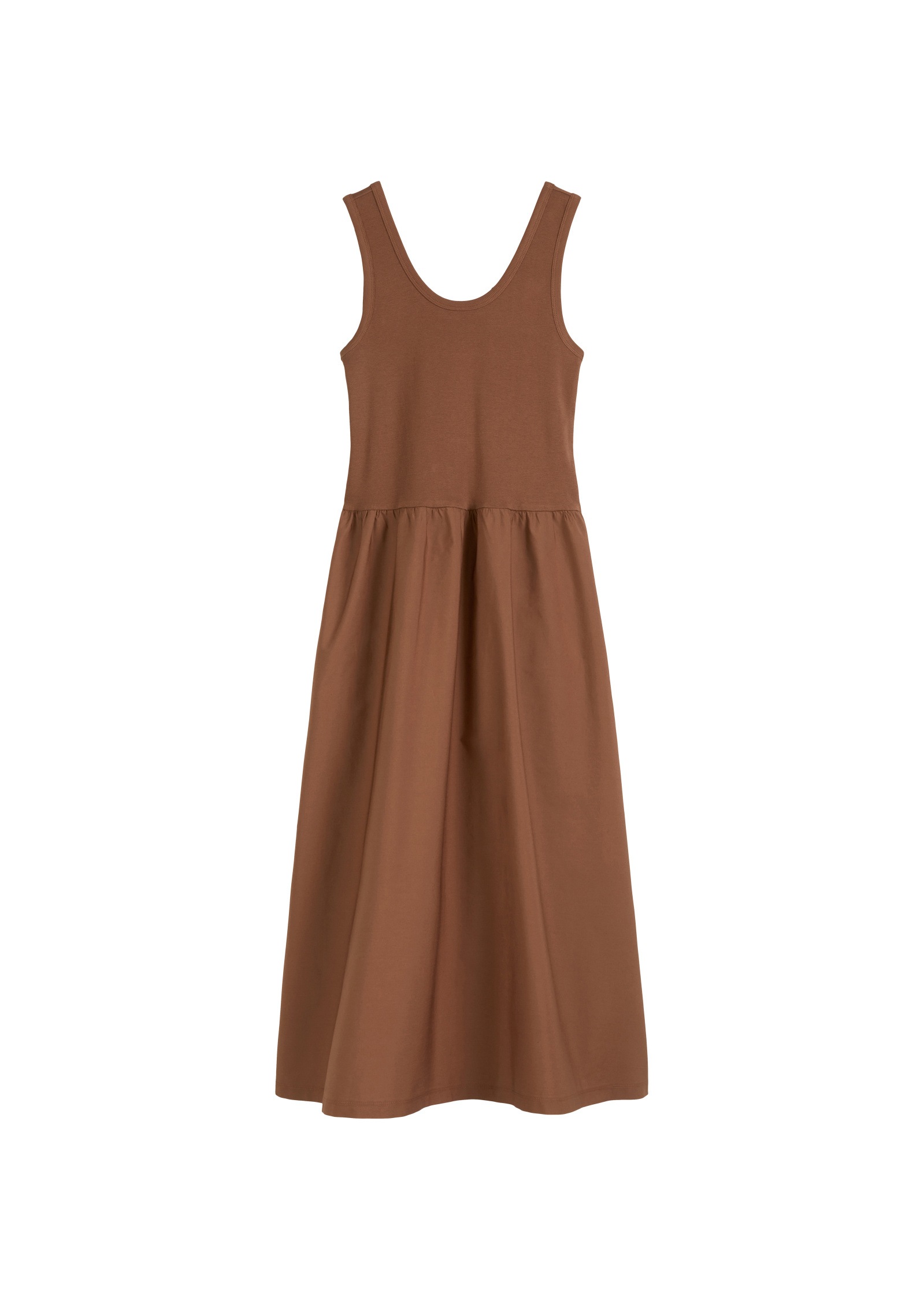 Marc O'Polo DENIM Jerseykleid »mit Baumwoll-Popelinerock«