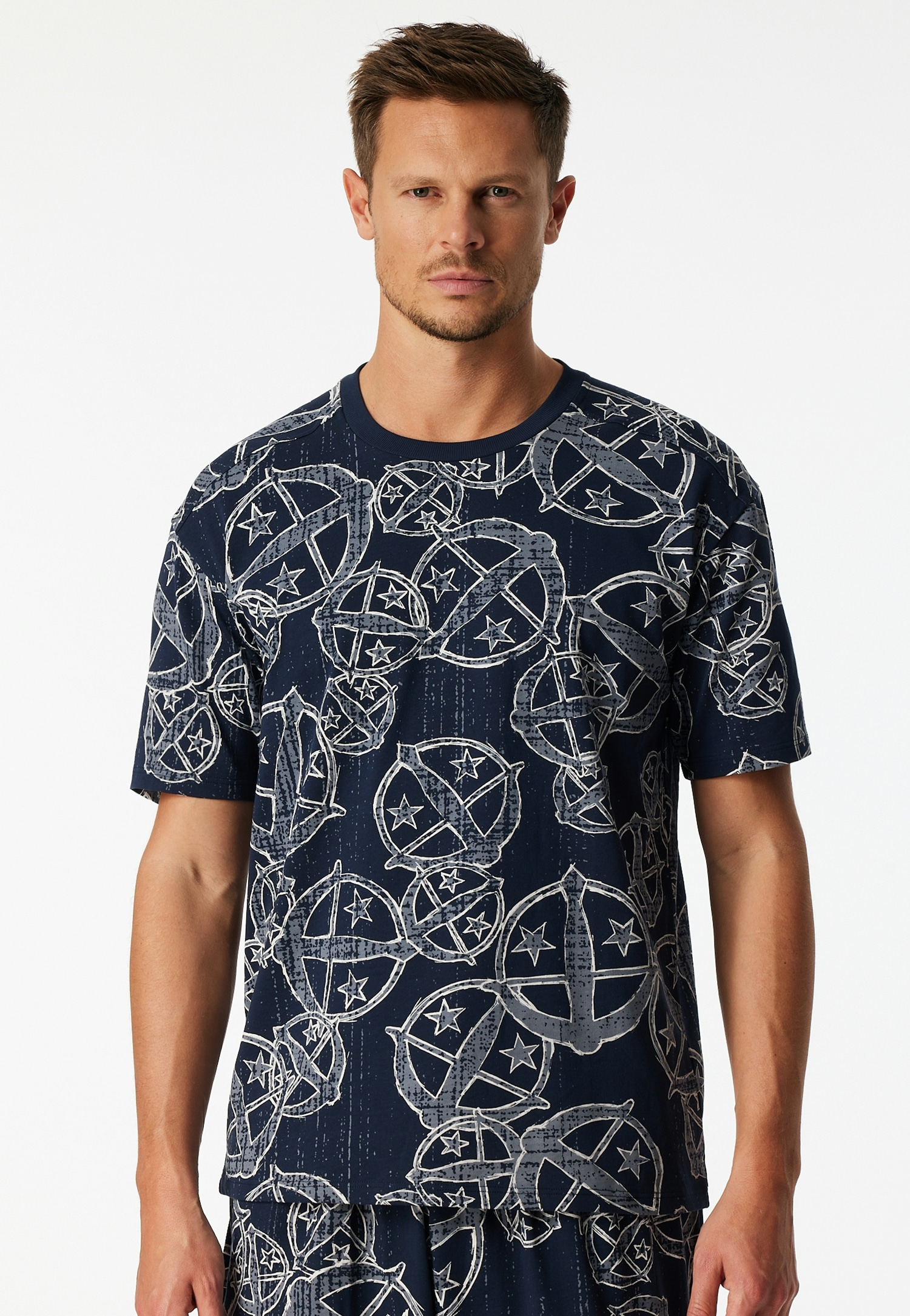 Schiesser Kurzarmshirt "SCHIESSER 150 YEARS", Rundhalsausschnitt, Baumwolle günstig online kaufen