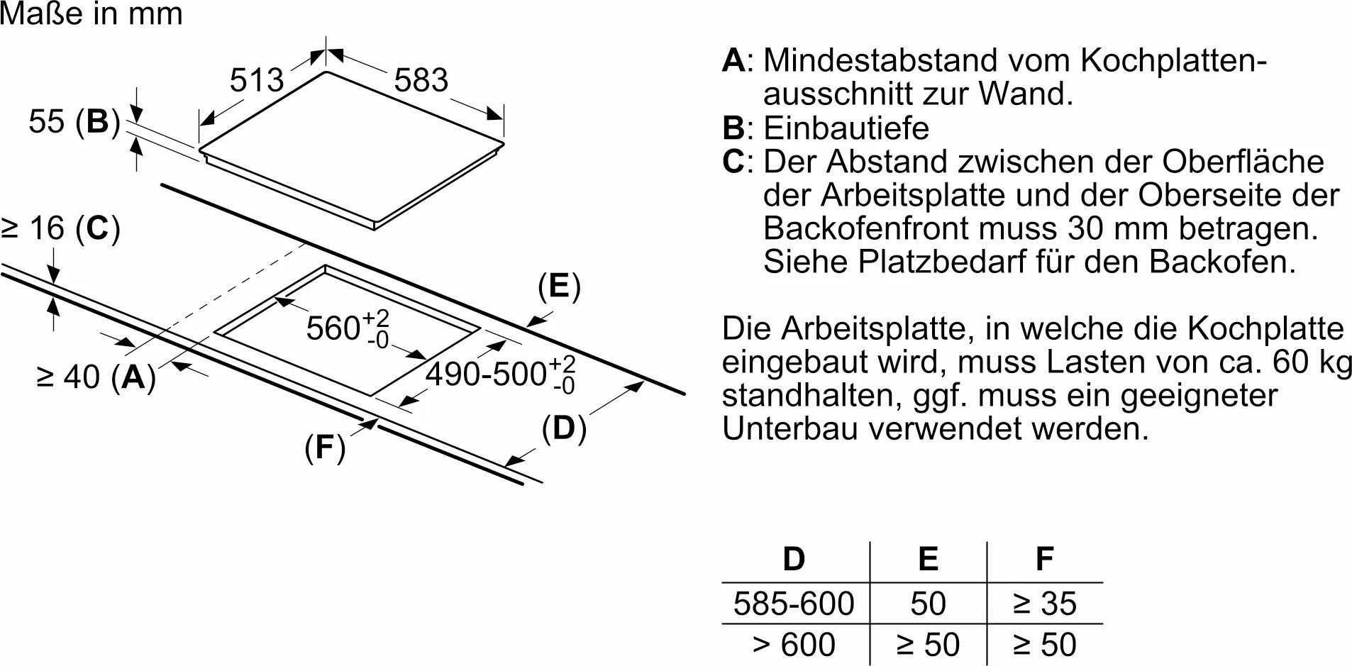 NEFF Backofen-Set N 30/N 50 »B1CCC0AN0«, mit Teleskopauszug nachrüstbar