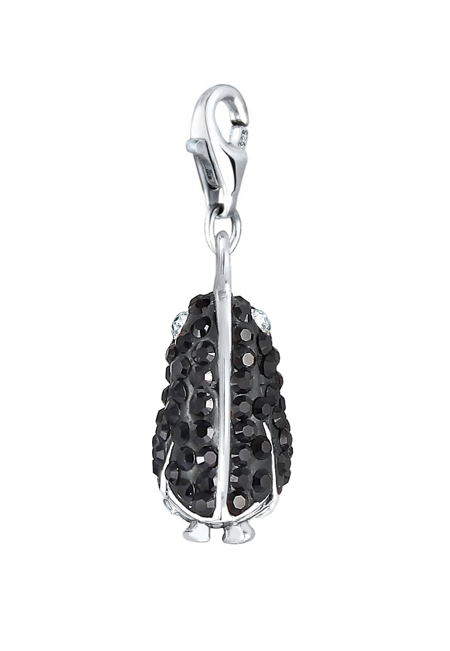 Nenalina Charm-Einhänger »Anhänger Pinguin Kristalle 925 Silber«