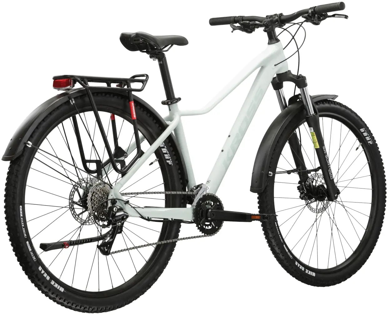 Kross Mountainbike »KROSS MTB Hardtail Lea 4.0 27,5" grün«, 16 Gang, Shimano, ACERA M3020 Schaltwerk, Kettenschaltung