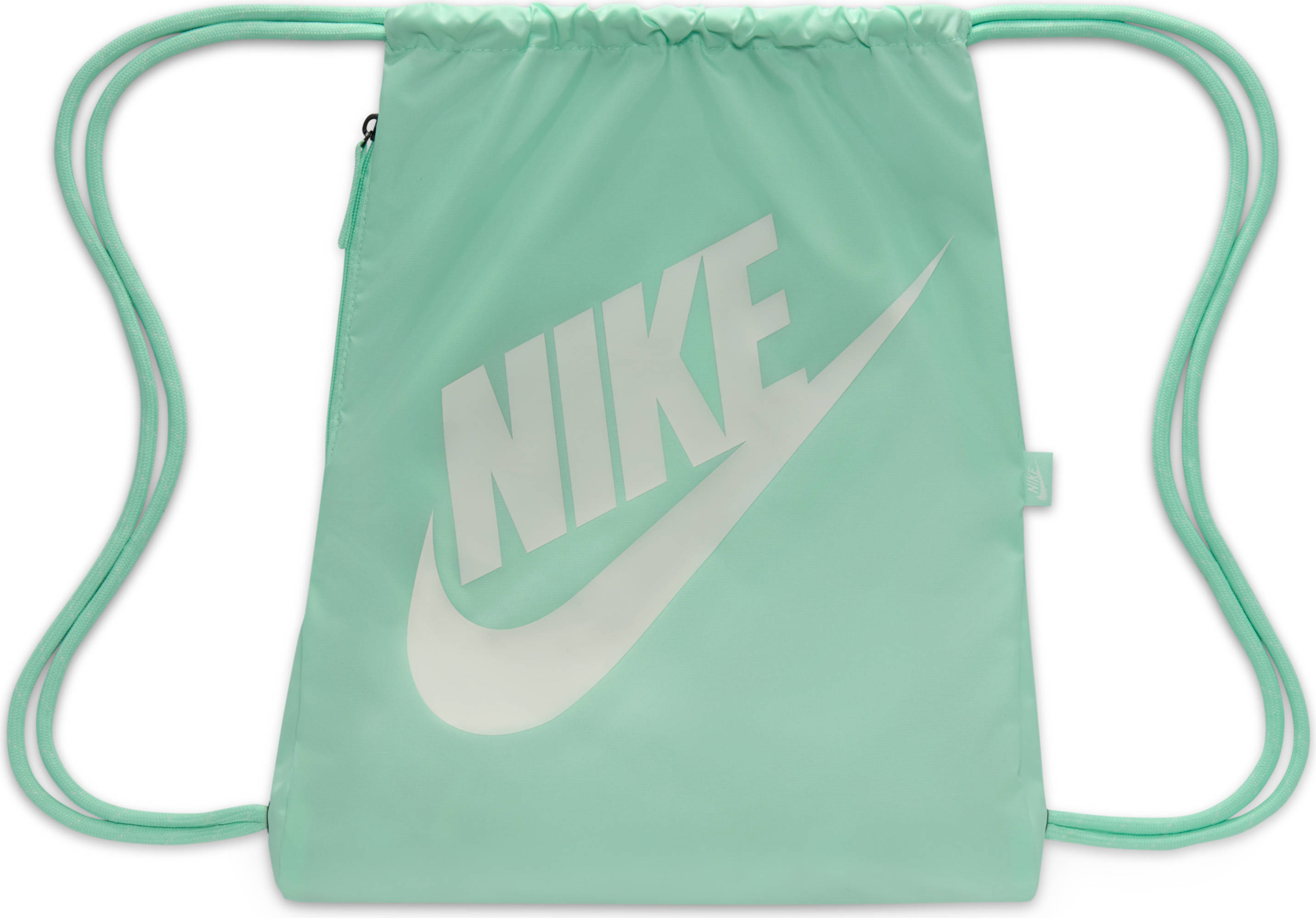NIKE SPORTSWEAR Turnbeutel "NK HERITAGE DRAWSTRING"mint foam, mi, Kunstfaser, Taschen