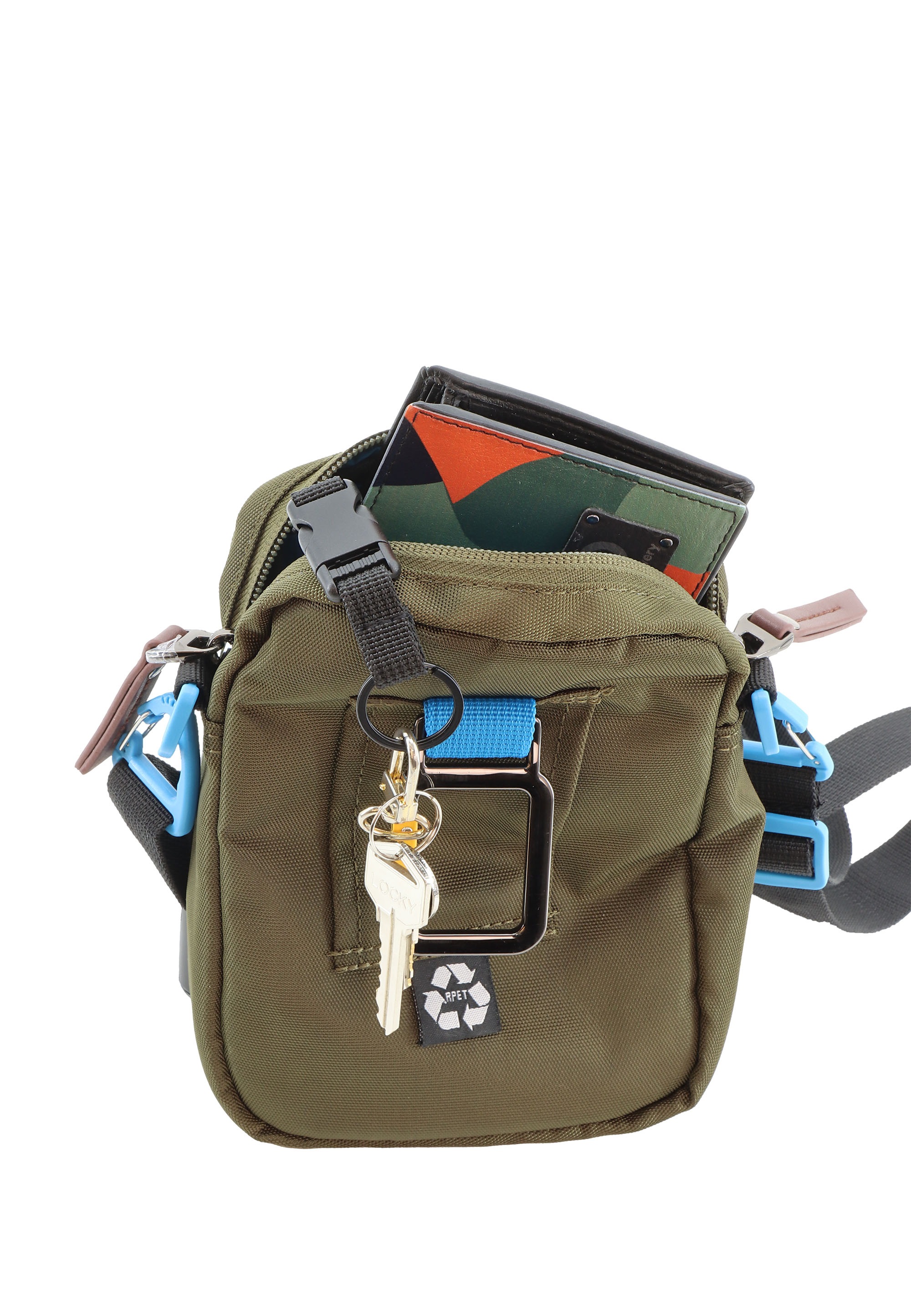 Discovery Schultertasche »Icon«, aus rPet Polyester-Material