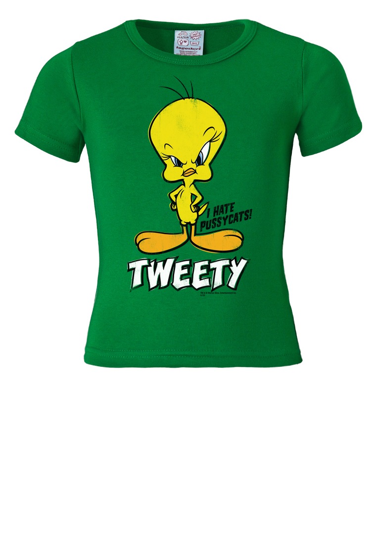 Vogel-Print Hate | mit - bestellen T-Shirt BAUR »Tweety I Pussycats«, LOGOSHIRT