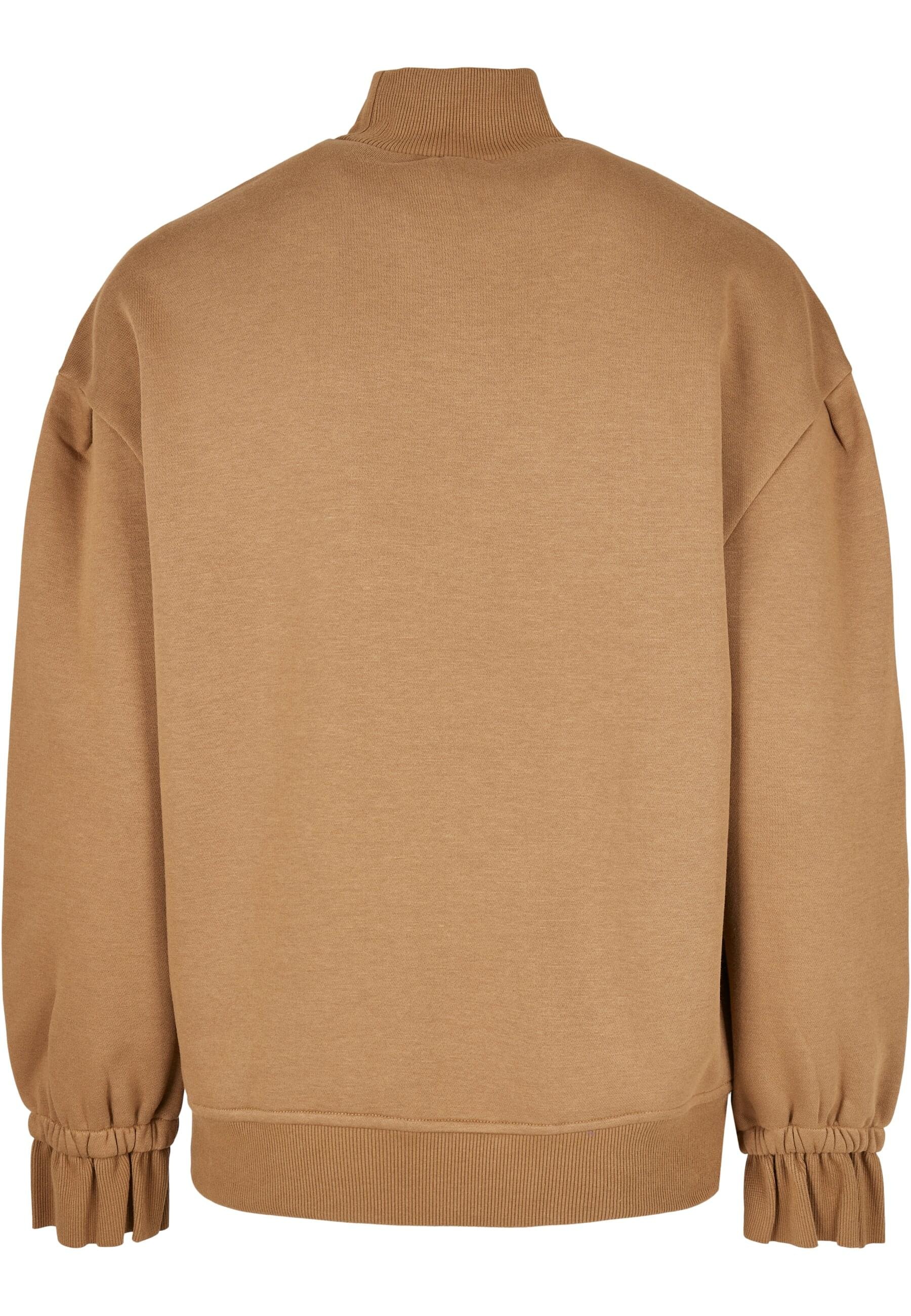 URBAN CLASSICS Sweater »Urban Classics Damen Ladies Turtleneck Crew«, (1 tlg.)