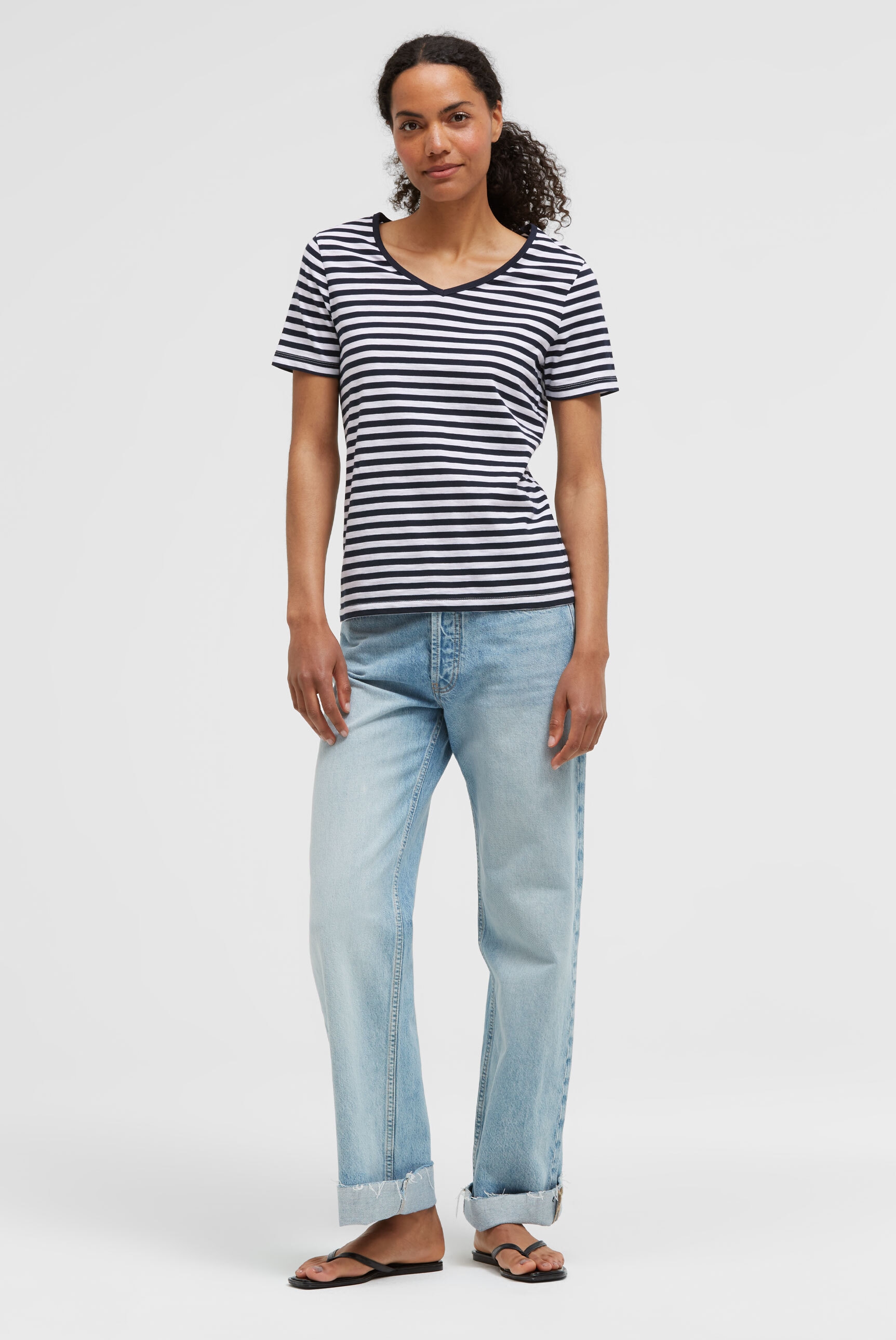 SENSES.THE LABEL V-Shirt mit V-Ausschnitt
