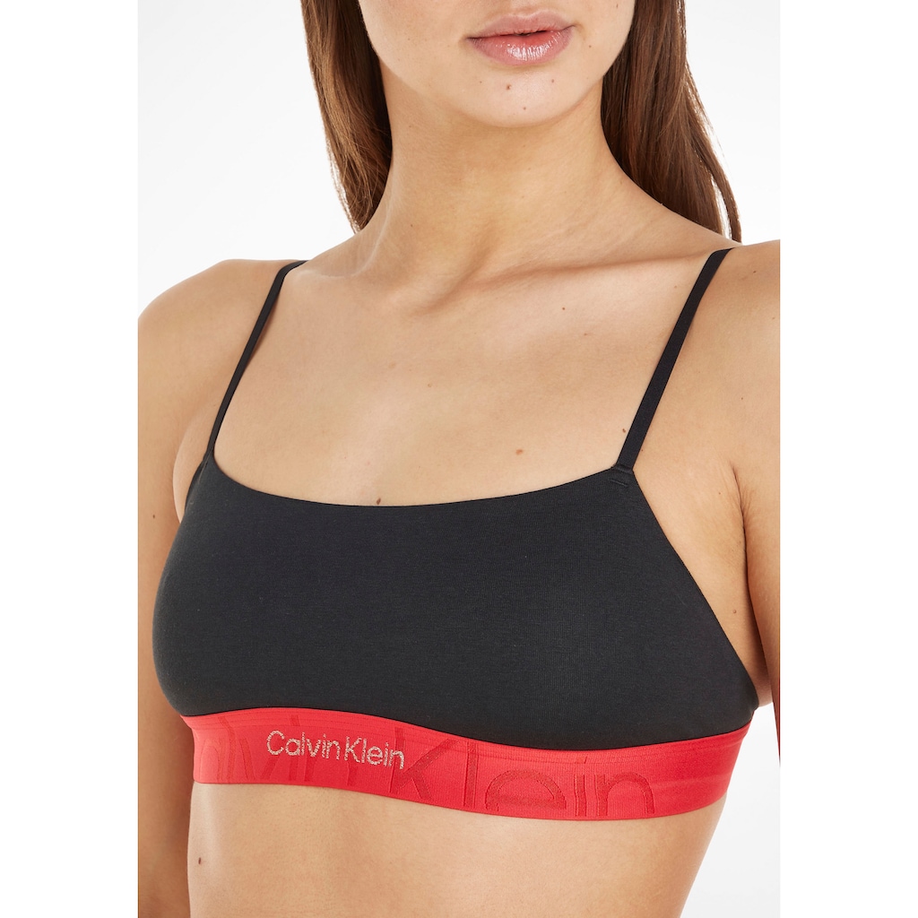 Calvin Klein Underwear Bandeau-BH »UNLINED BRA SET«, (Set, 2 tlg., BH + Slip)