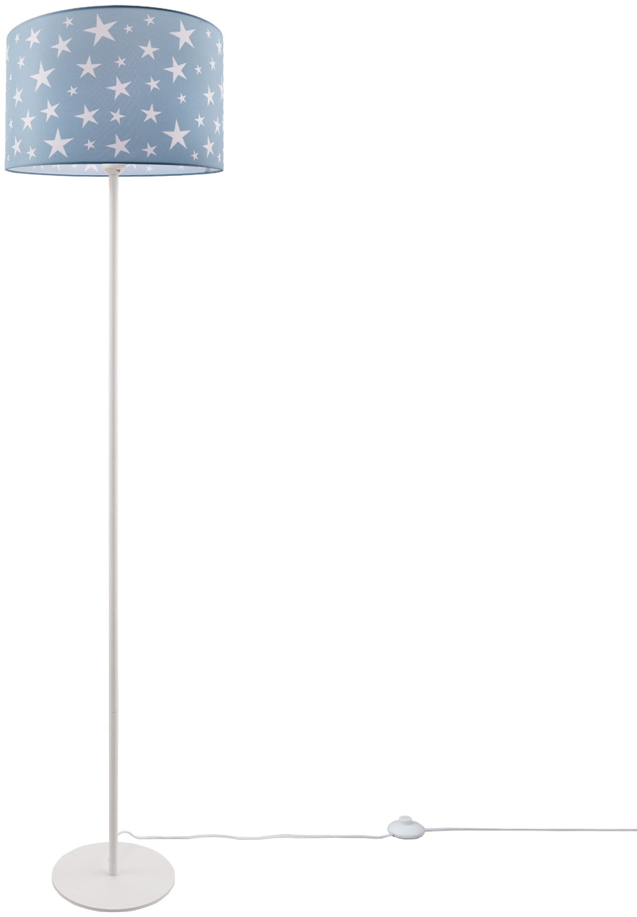 Paco Home Stehlampe »Capri 315«, 1 flammig, Leuchtmittel E27 | ohne Leuchtmittel, Kinderlampe LED Kinderzimmer, Sternen-Motiv, Deko Stehleuchte E27