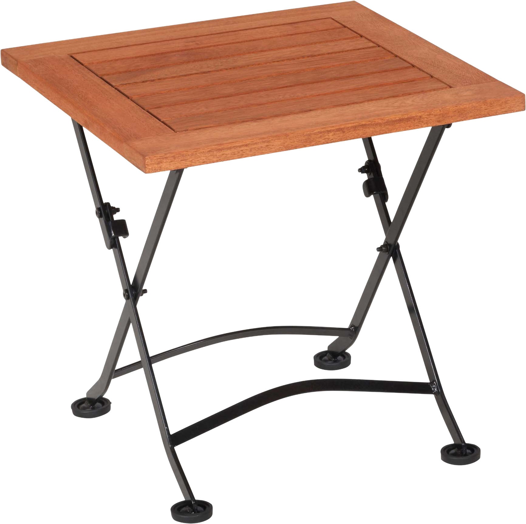 MERXX Gartenliege »Schlossgarten« ergonomisches Design, mit Bodenschonern ausgestattet, inkl. Hocker