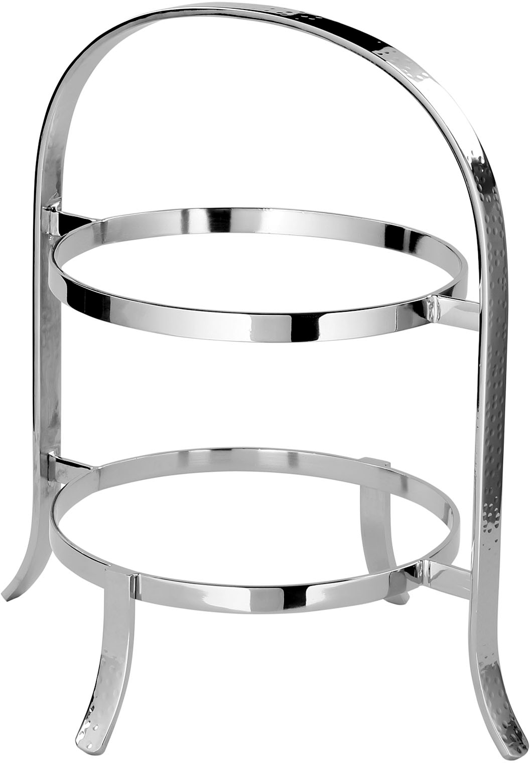 Fink Etagere "PLATE, mit feiner Hammerschlagstruktur" für 2 Dessertteller Ø günstig online kaufen