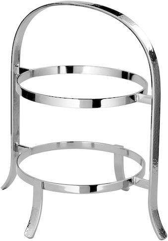 Etagere »PLATE, mit feiner Hammerschlagstruktur«, (1 tlg.)