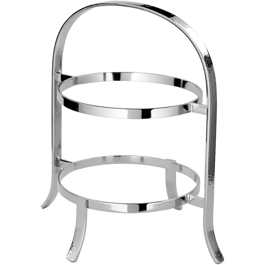 Fink Etagere »PLATE, mit feiner Hammerschlagstruktur«, (1 tlg.)