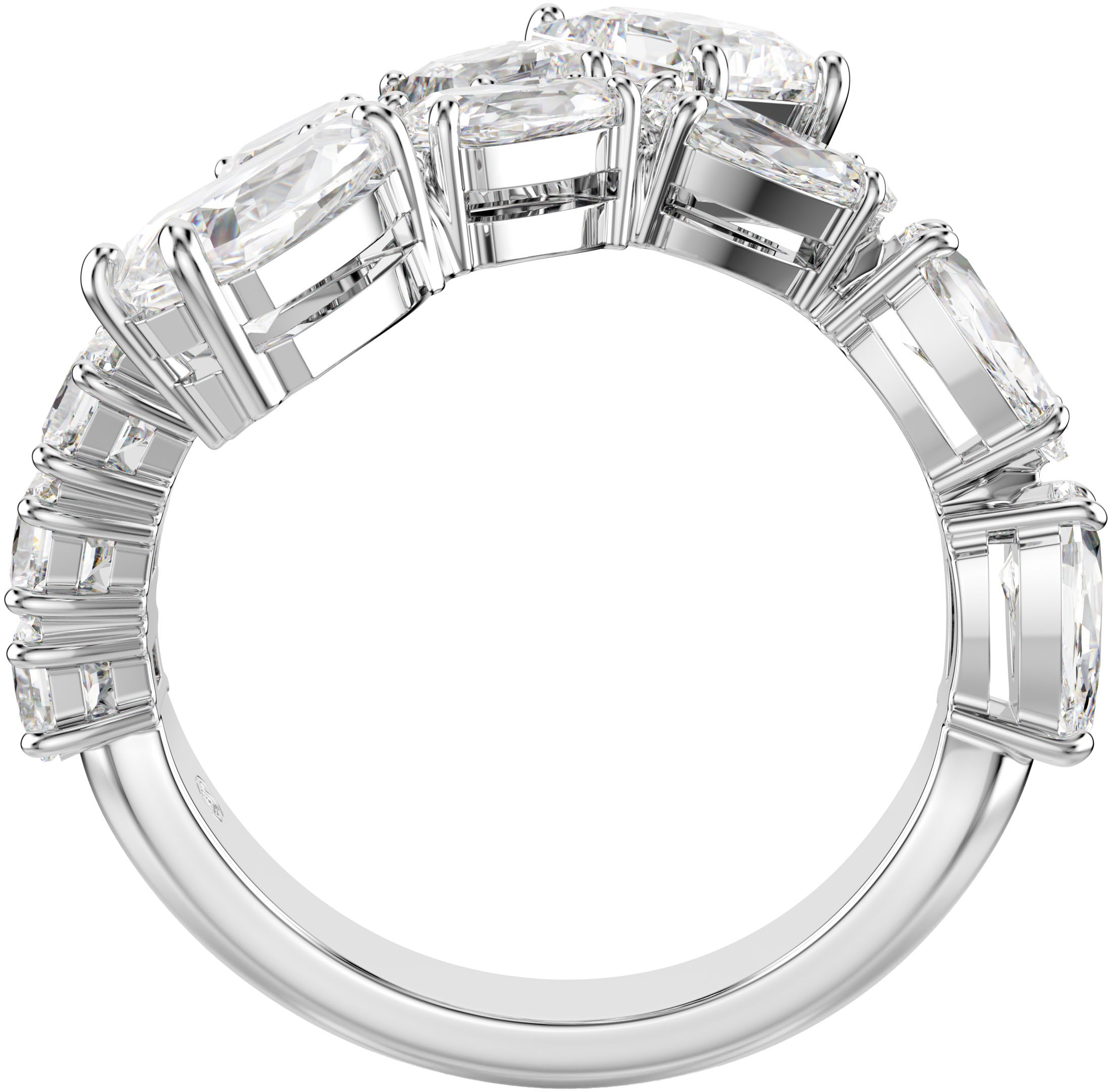Swarovski Fingerring »Schmuck Geschenk Matrix Ring«, mit Swarovski® Zirkonia (synth.)