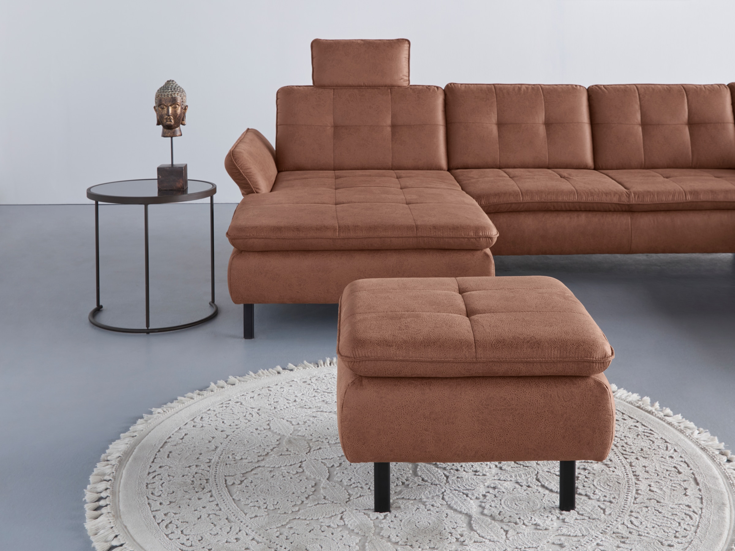 Home affaire Polsterhocker "Birkholm" passend zur Serie "Birkholm", B/T/H: günstig online kaufen