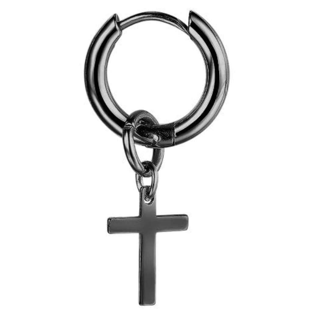 Firetti Single-Creole »Schmuck Geschenk Ohrschmuck einzeln Kreuz«