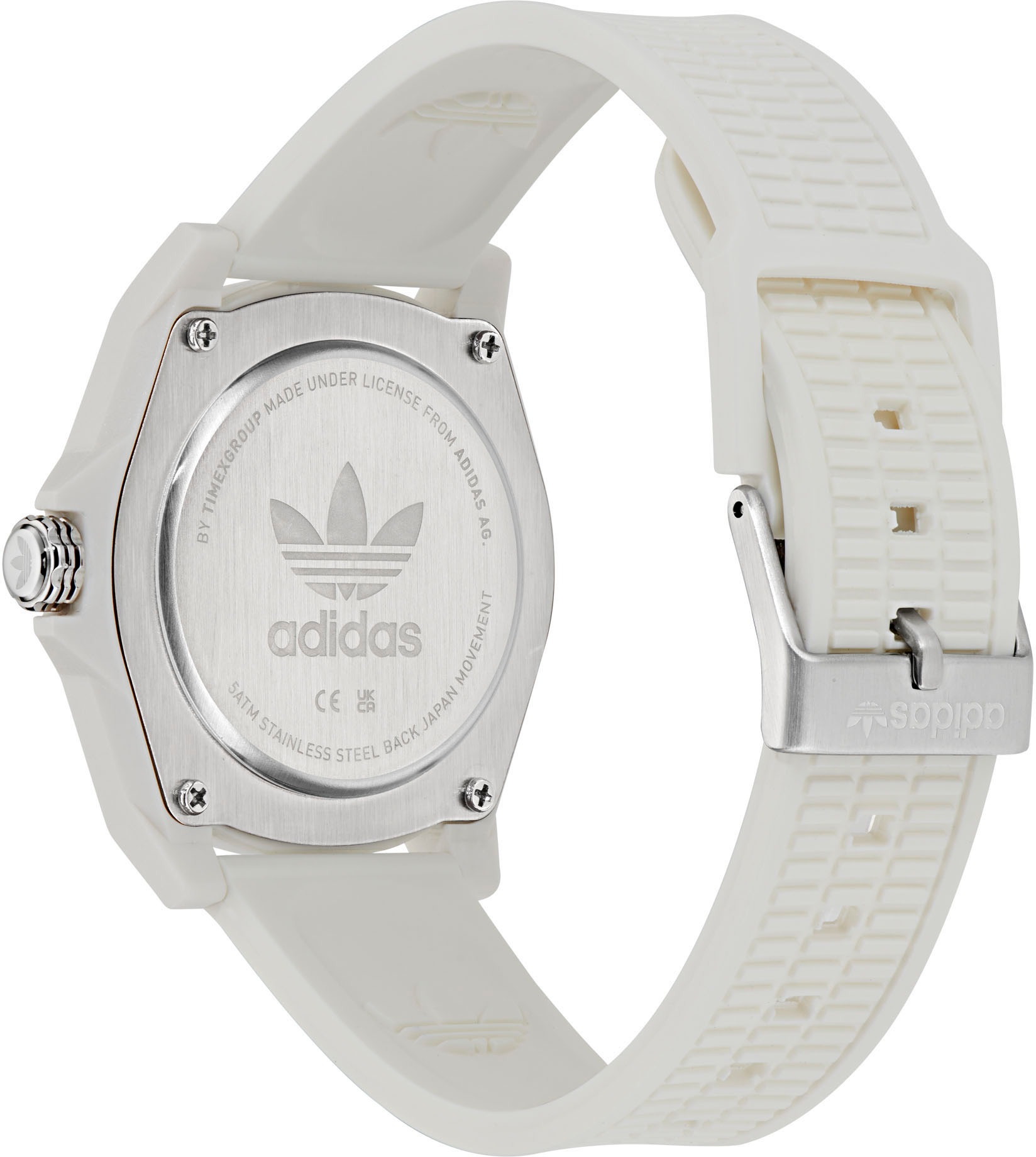adidas Originals Quarzuhr »PROJECT FOUR«, Armbanduhr, Herrenuhr, Damenuhr, unisex, Resinarmband
