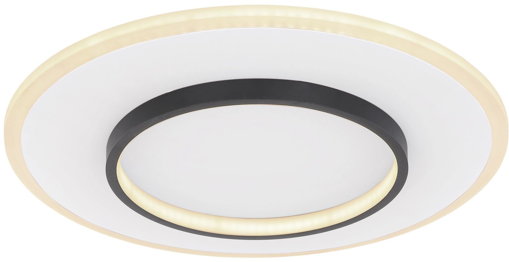 GLOBO LIGHTING LED Deckenleuchte »LIMA«, Leuchtmittel LED-Modul | LED fest integriert, Hängeleuchte, Hängeleuchte, Acryl opal, Wohnzimmer, Schlafzimmer