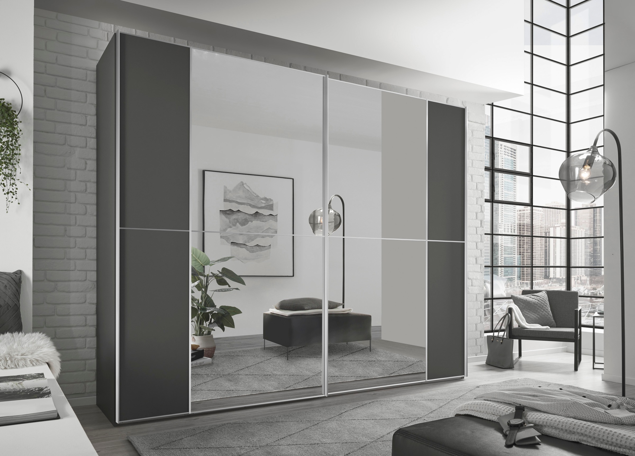 STAUD Schwebetürenschrank »Sonett 220, Made in Germany« mit vier verschiedenen Ausstattungsvarianten