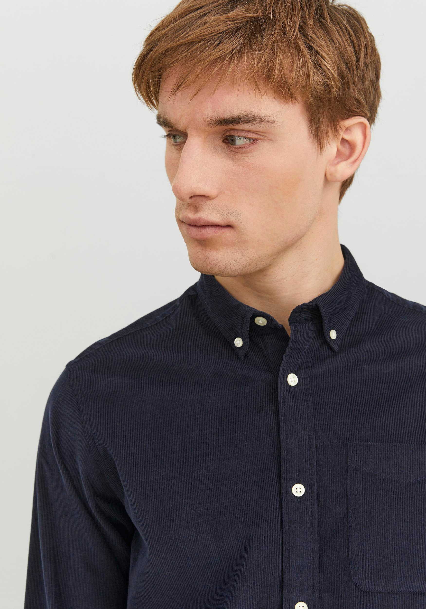 Jack & Jones Langarmhemd "JJECLASSIC CORD SHIRT LS SN", aus Cord günstig online kaufen