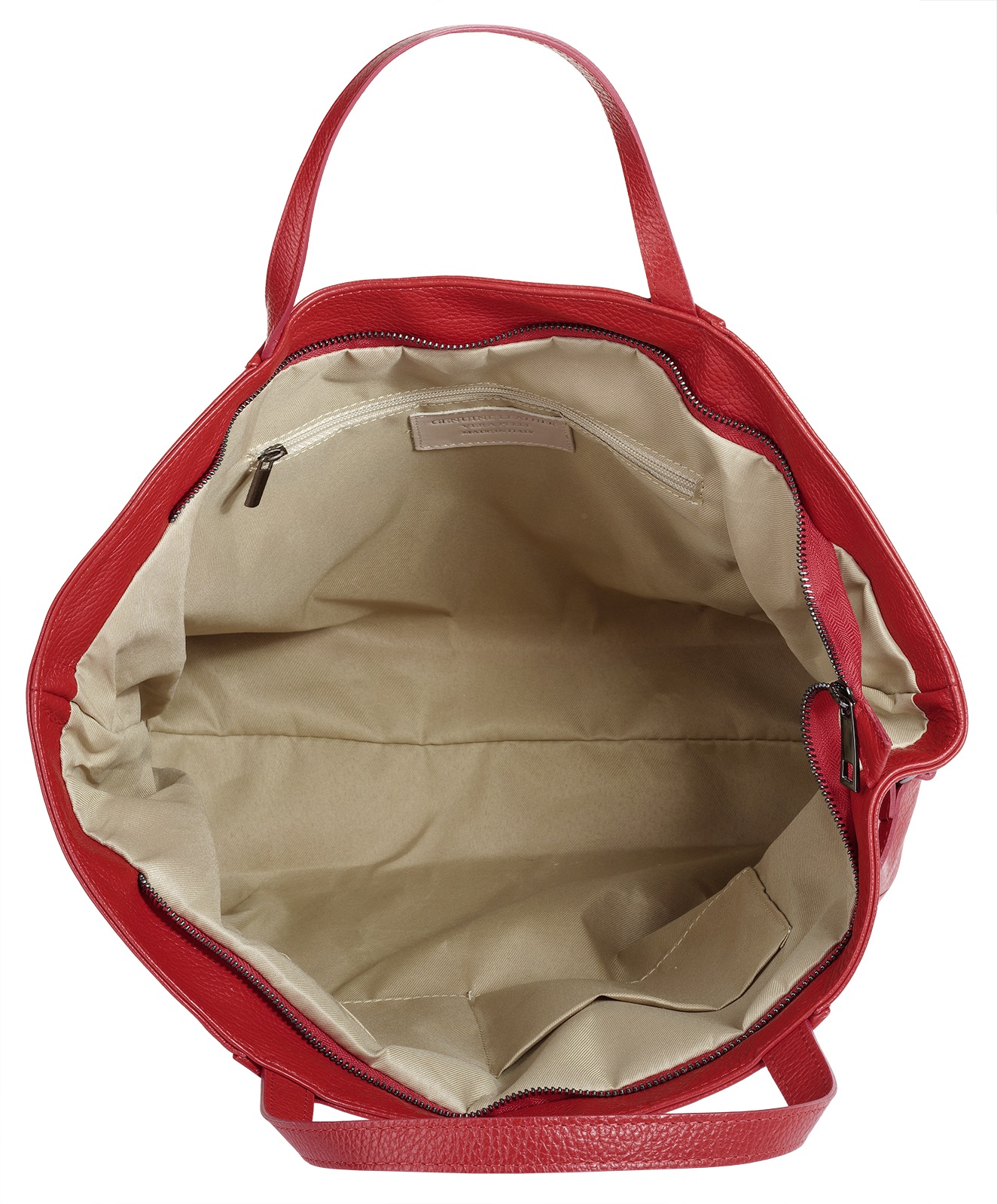 Samantha Look Shopper echt Leder Made in Italy XV7925