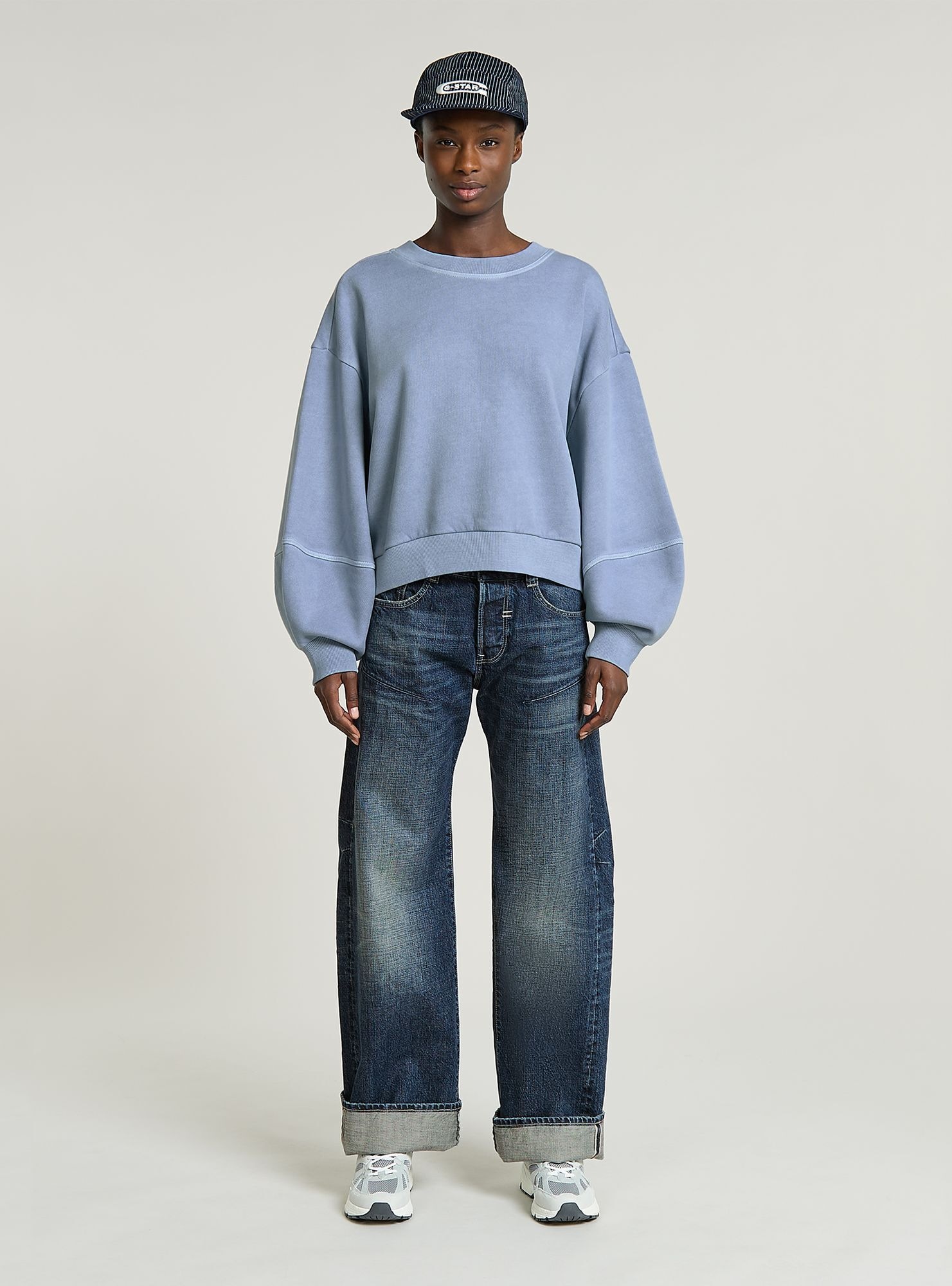 G-STAR Longpullover »Overdyed Big Sleeve Oversized Sweater«