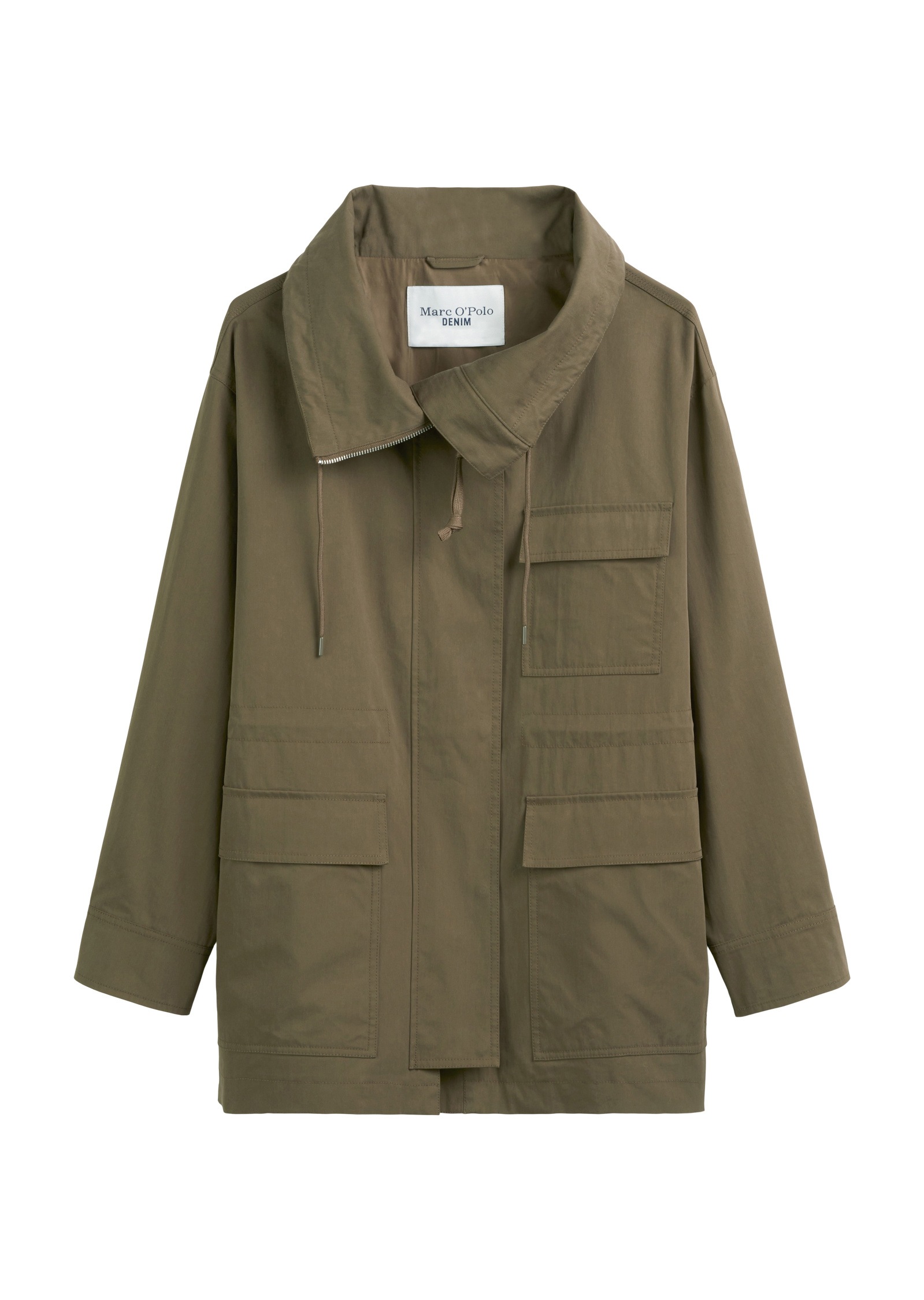 Marc O'Polo DENIM Kurzmantel »aus beschichtetem Cotton-Nylon«
