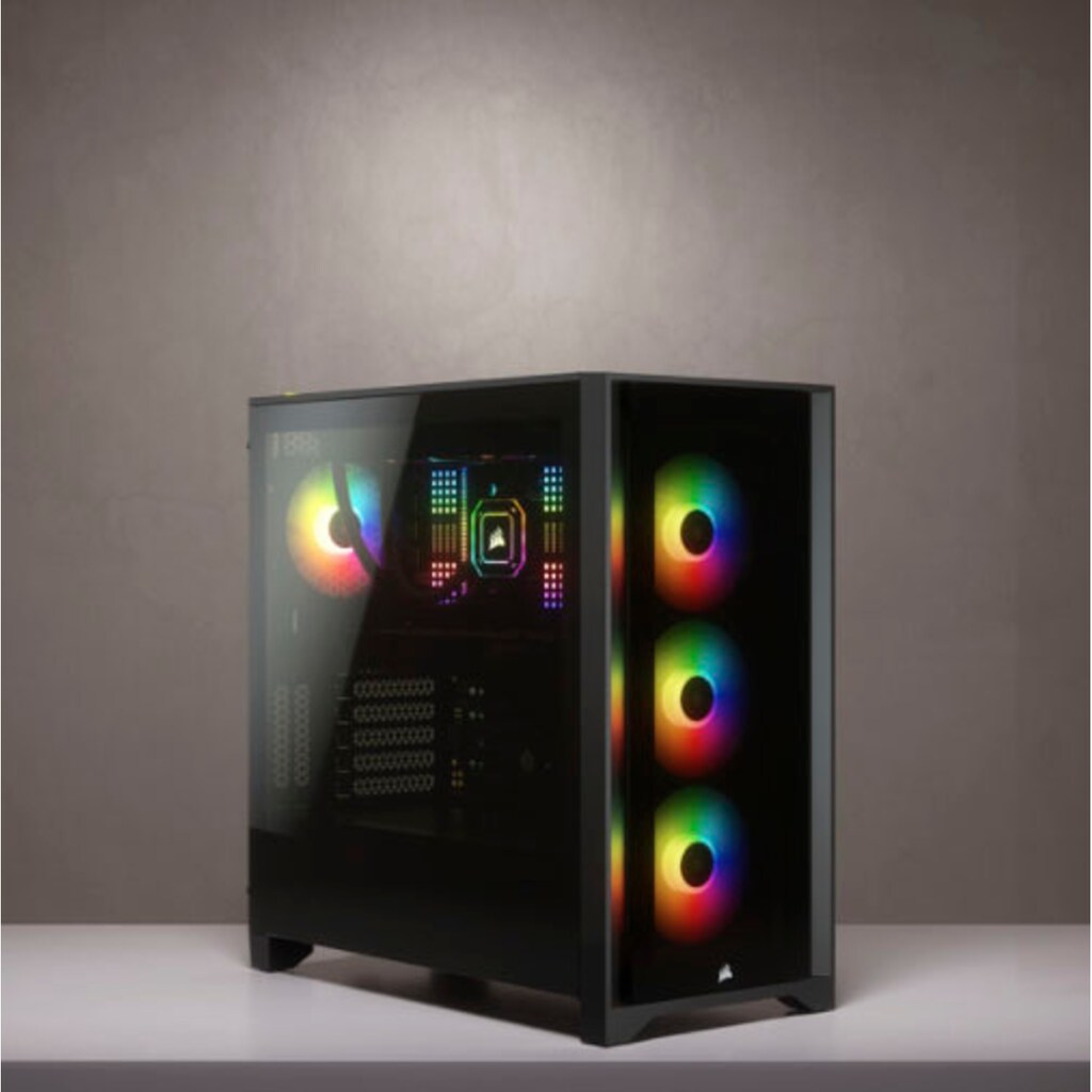 Corsair PC-Gehäuse »iCUE 4000X RGB Midi Tower«